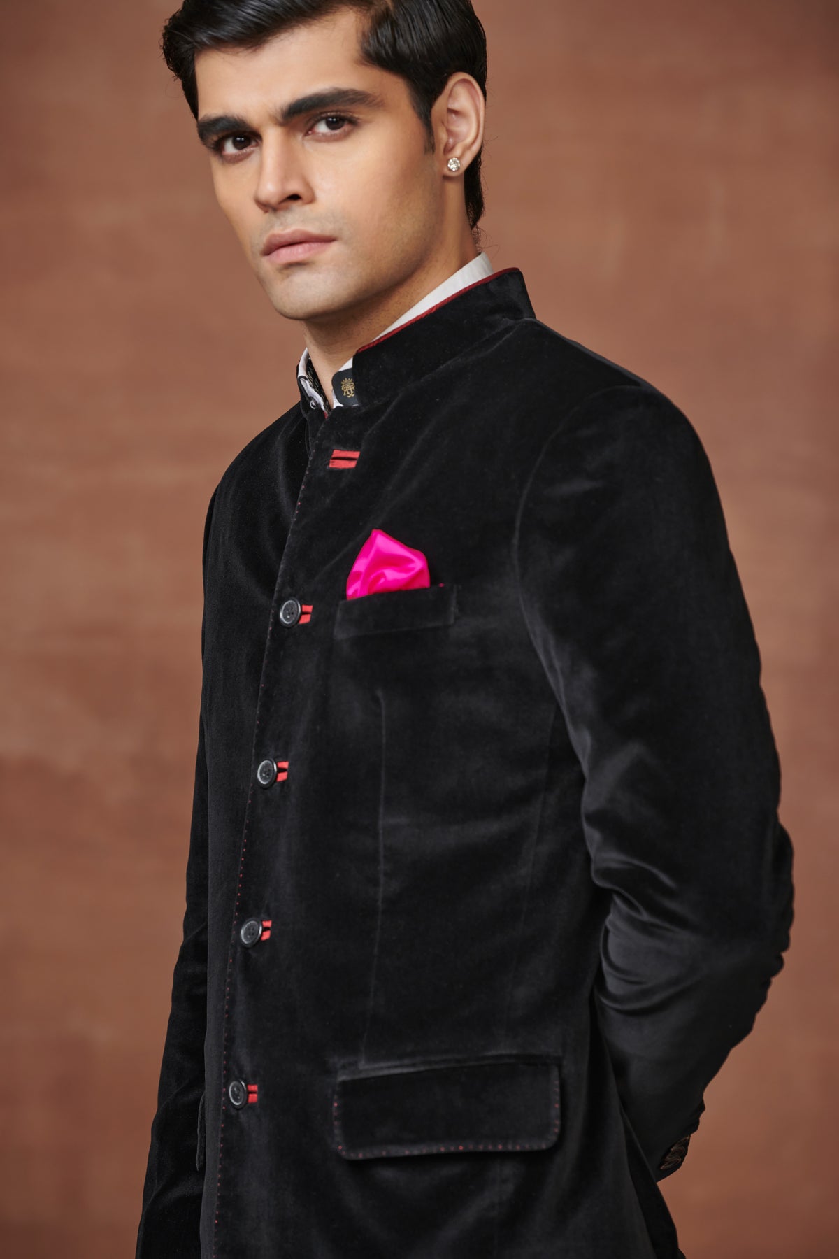 Velour Reverie Bandhgala Jacket