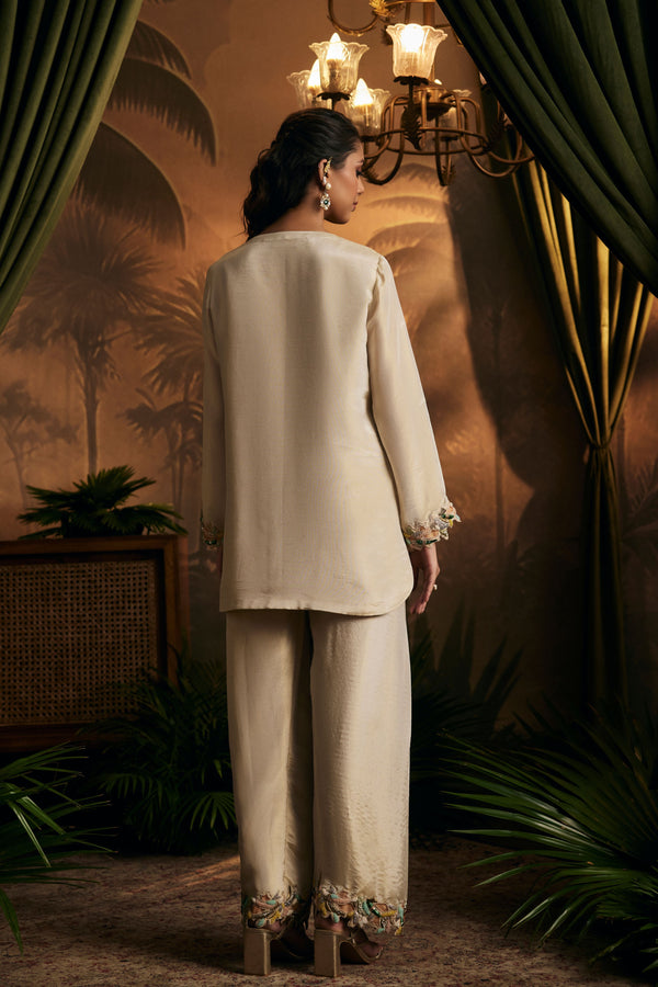 Daniela Tunic White Champagne