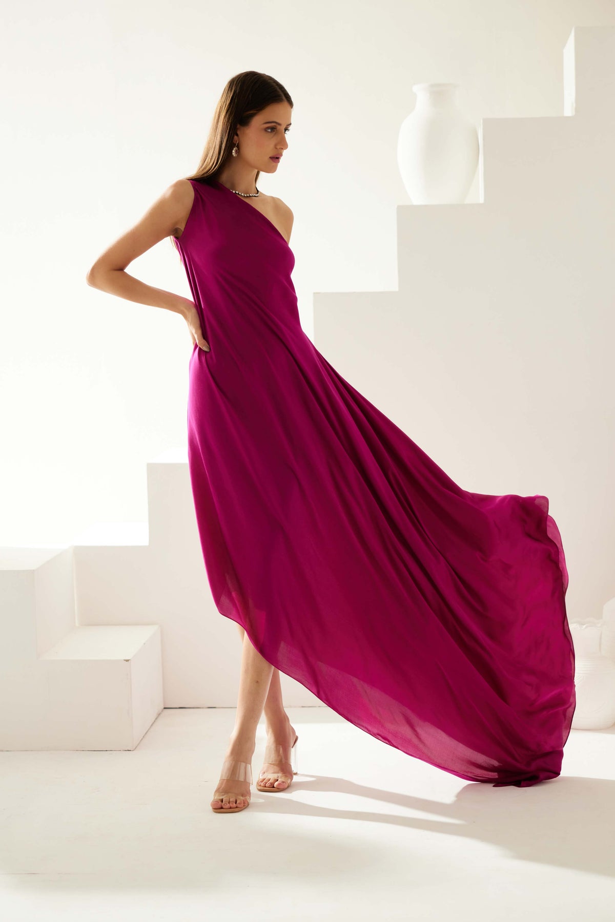 Wine Maxi Dress