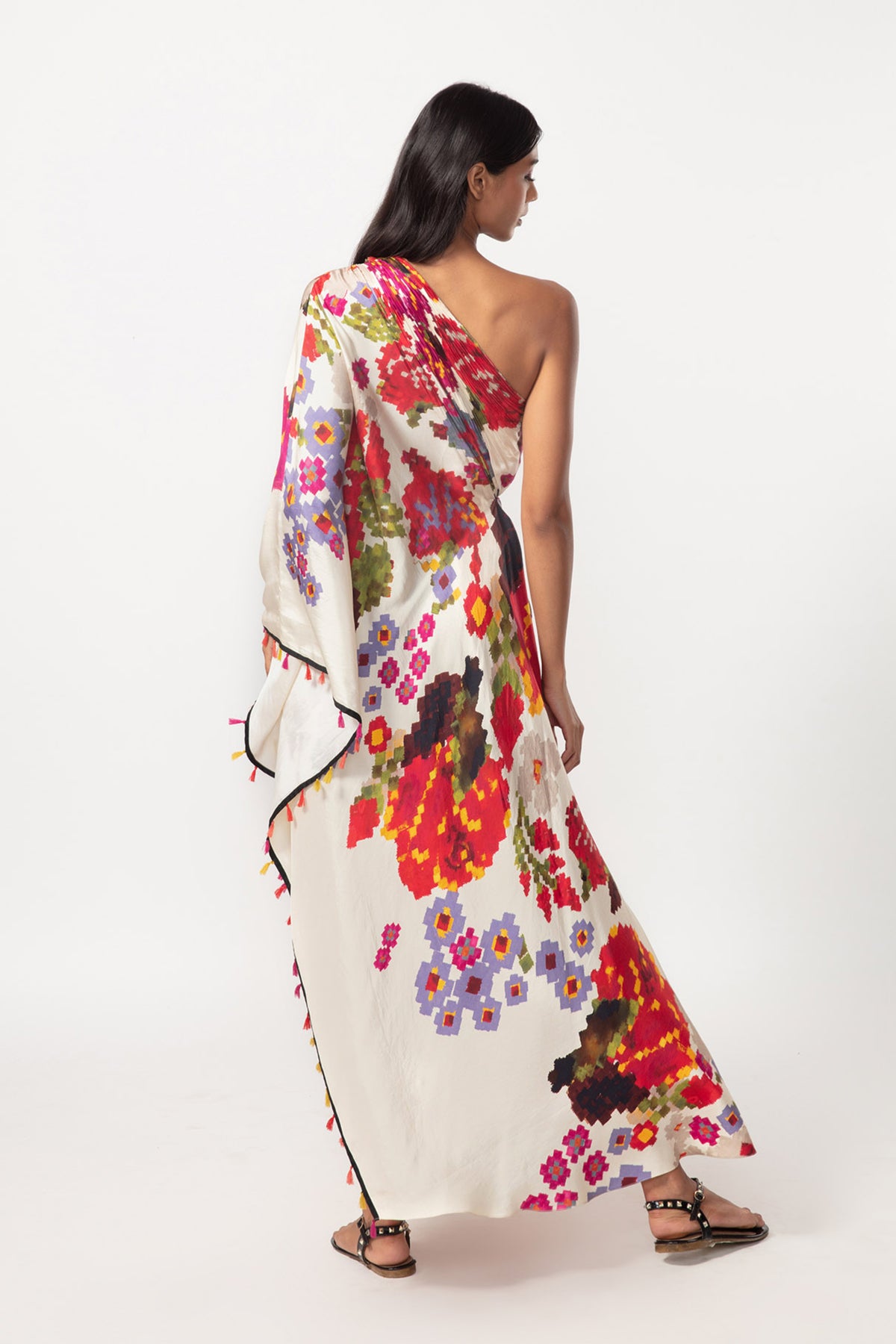 Abstract Printed Kaftan