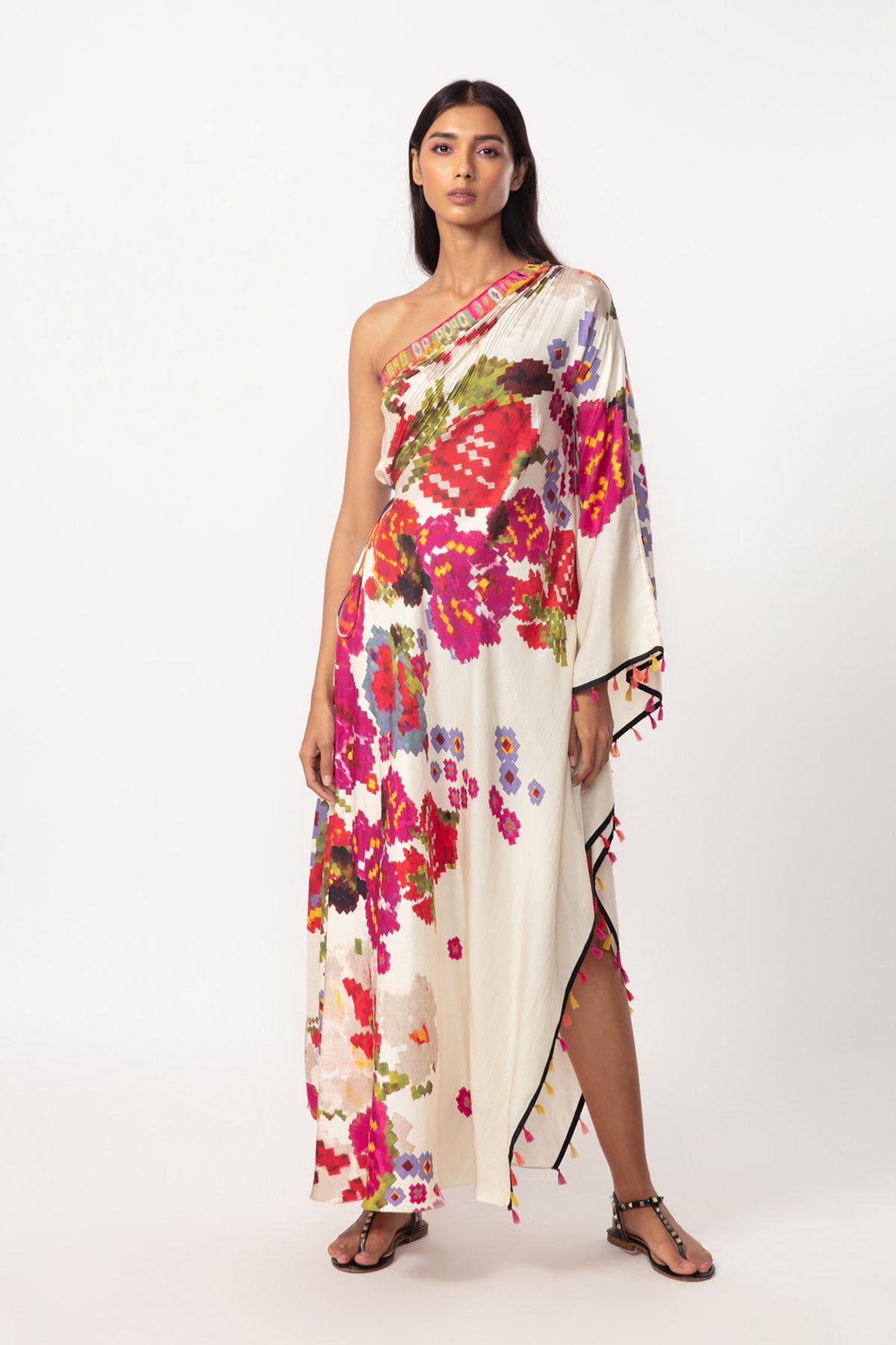 Abstract Printed Kaftan