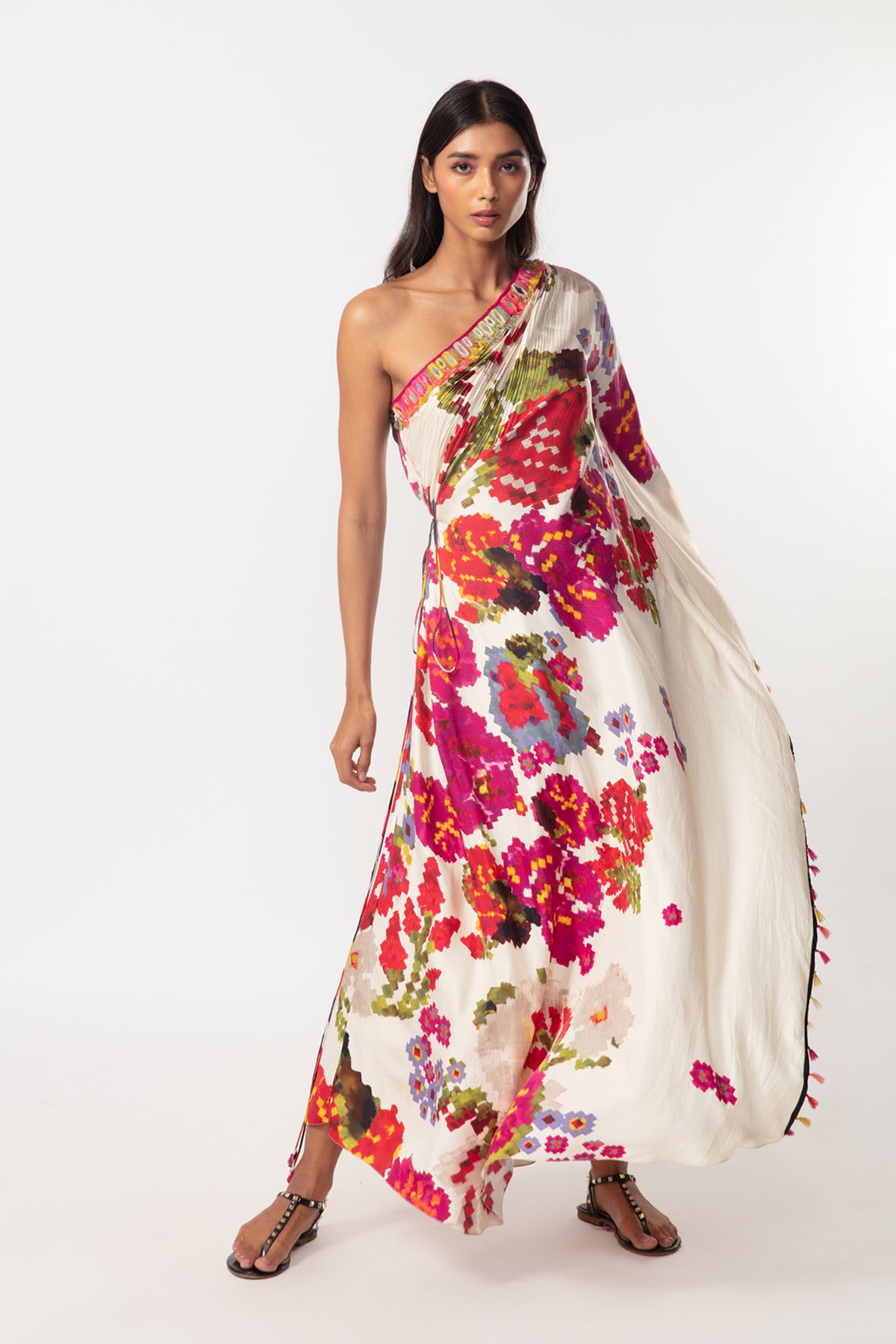 Abstract Printed Kaftan
