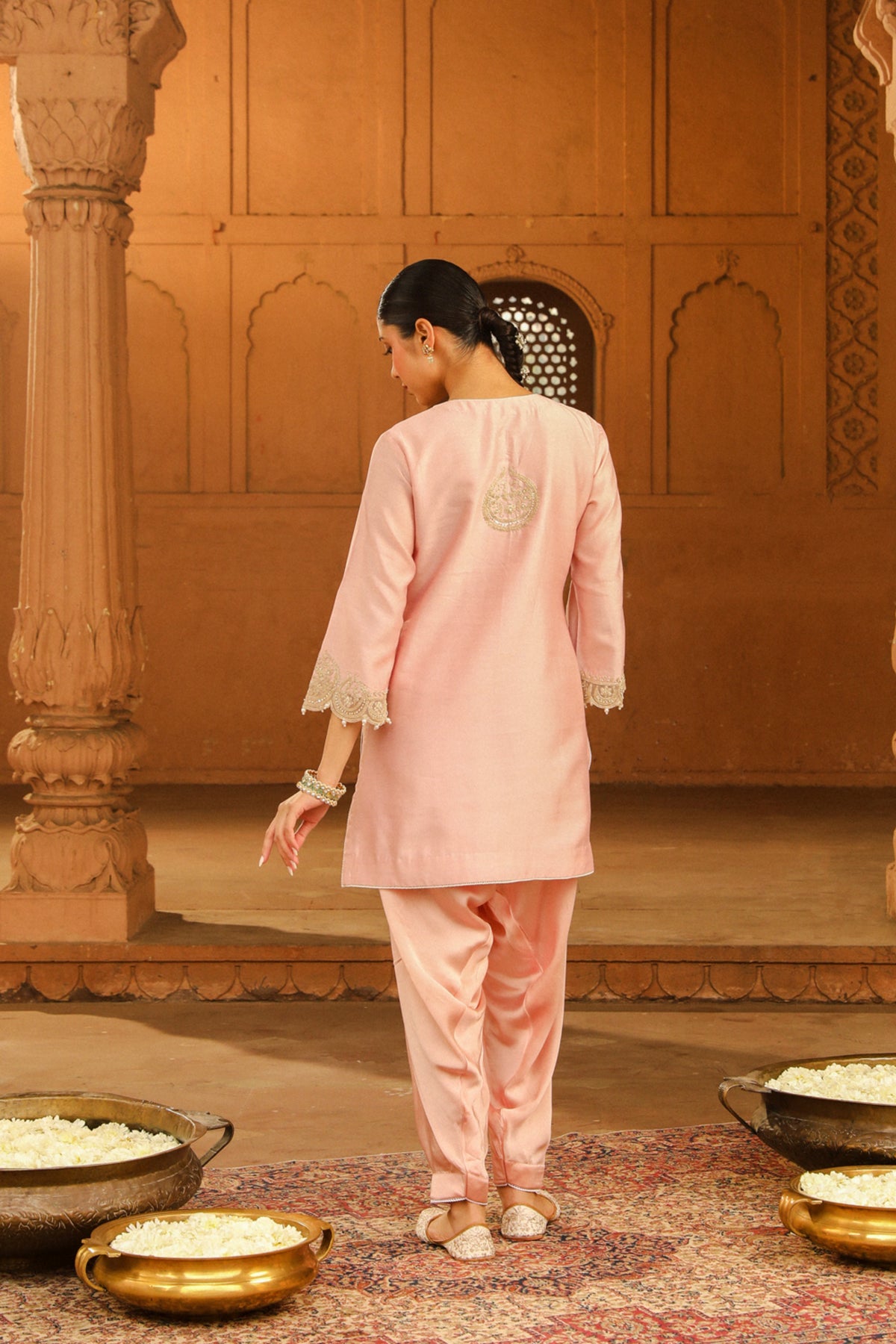 Blush Pink Arisa Kurta Set