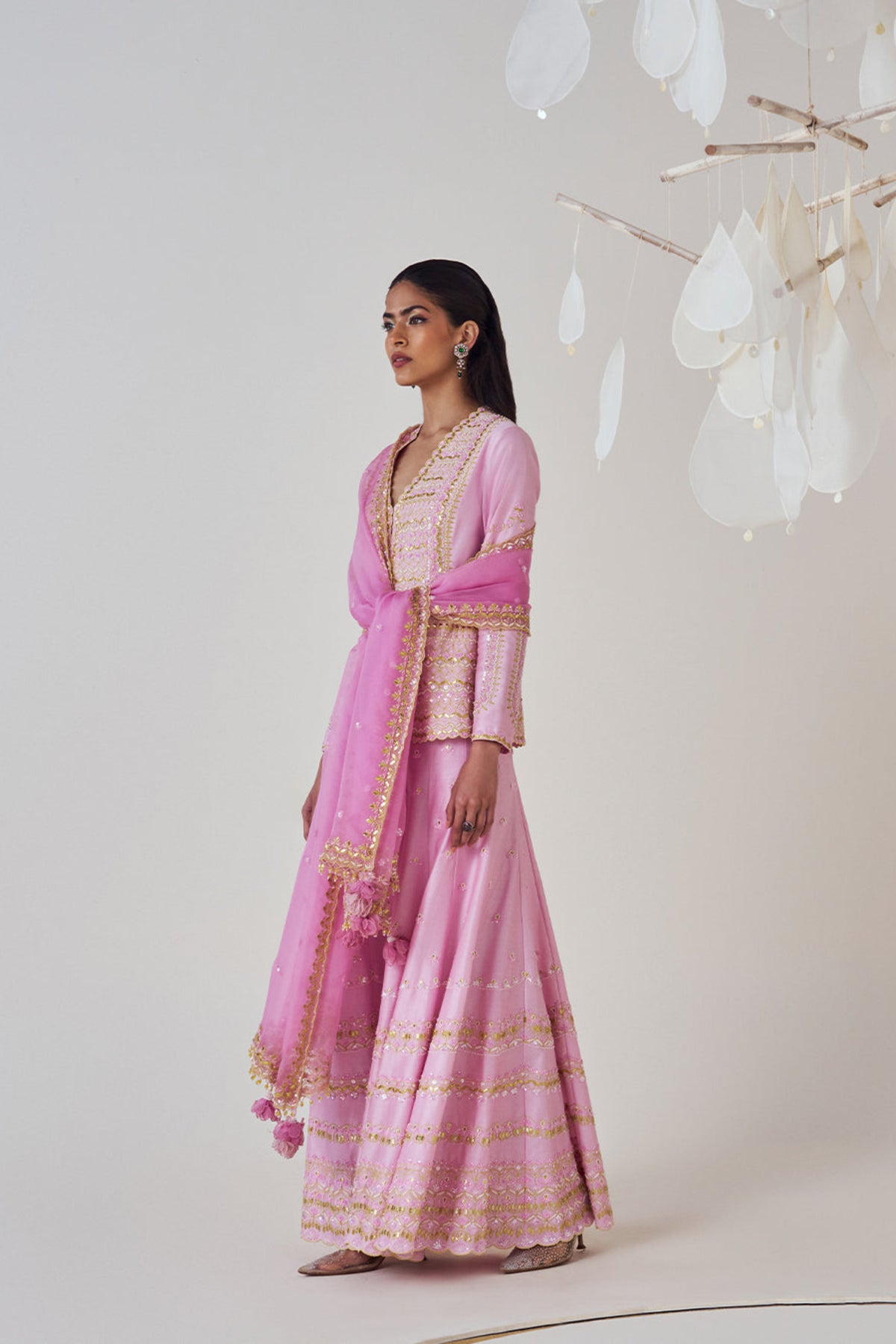 Lilac Sharara Set