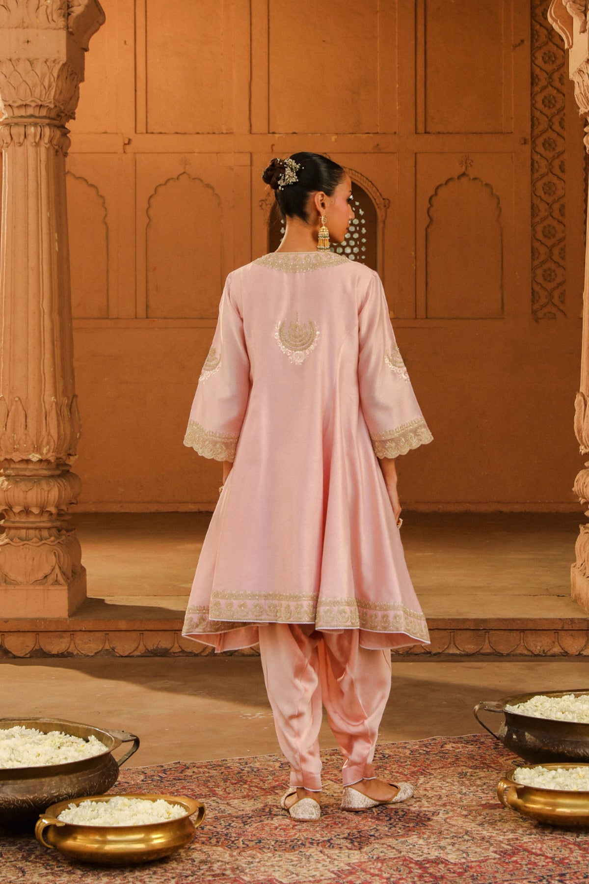 Blush Pink Fajr Kurta Set