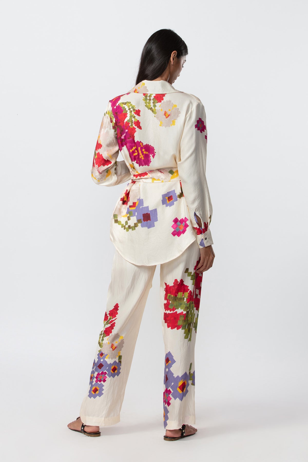 Shirt Styled Collared Co-ord Set