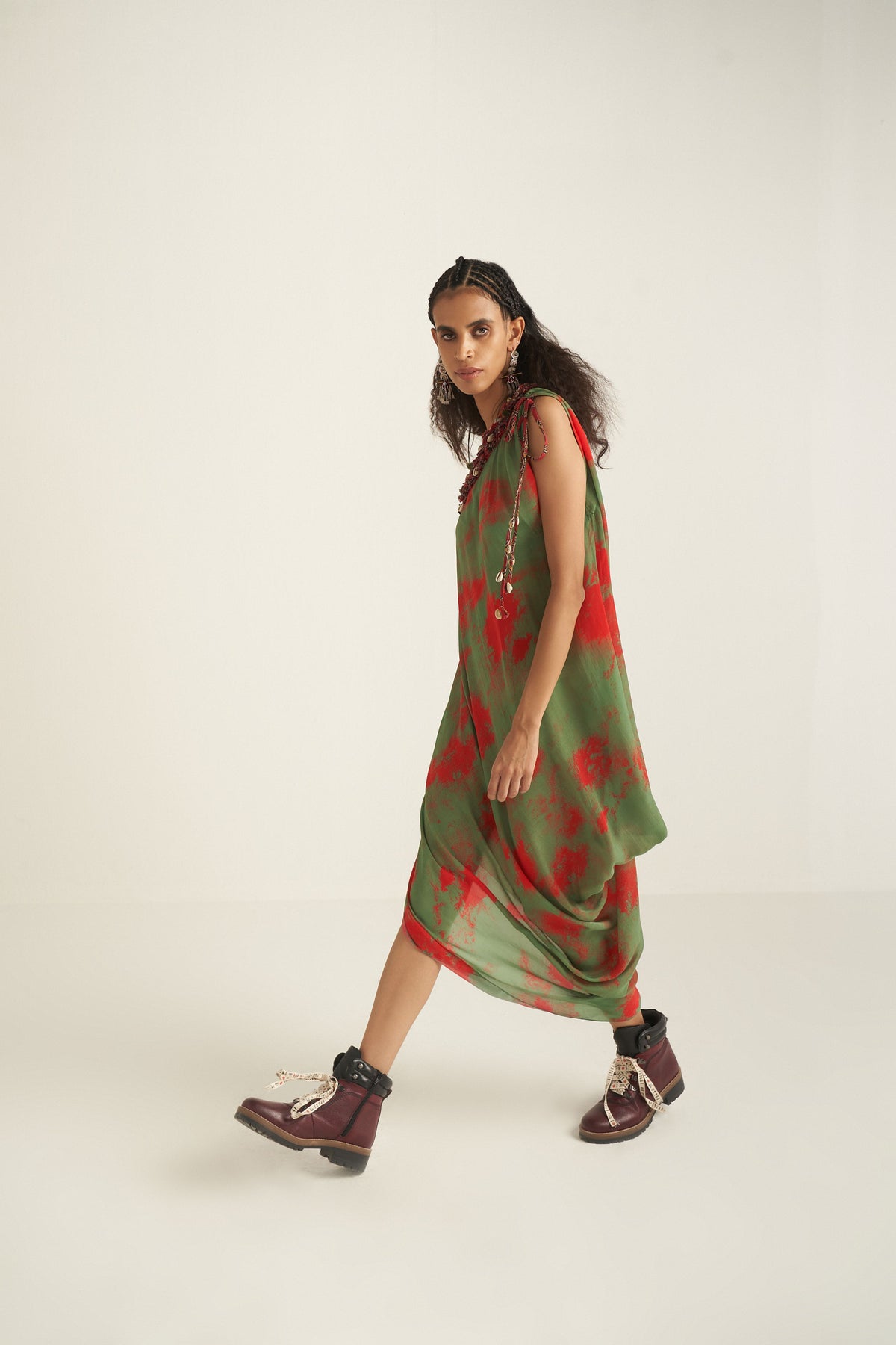 Rasa one shoulder dress