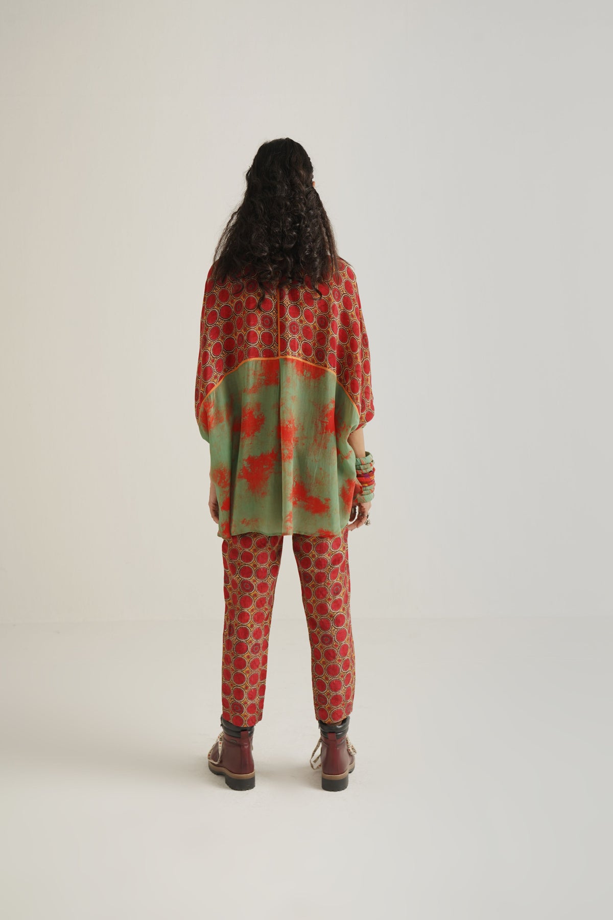 Mandala shirt with vipasa trouser