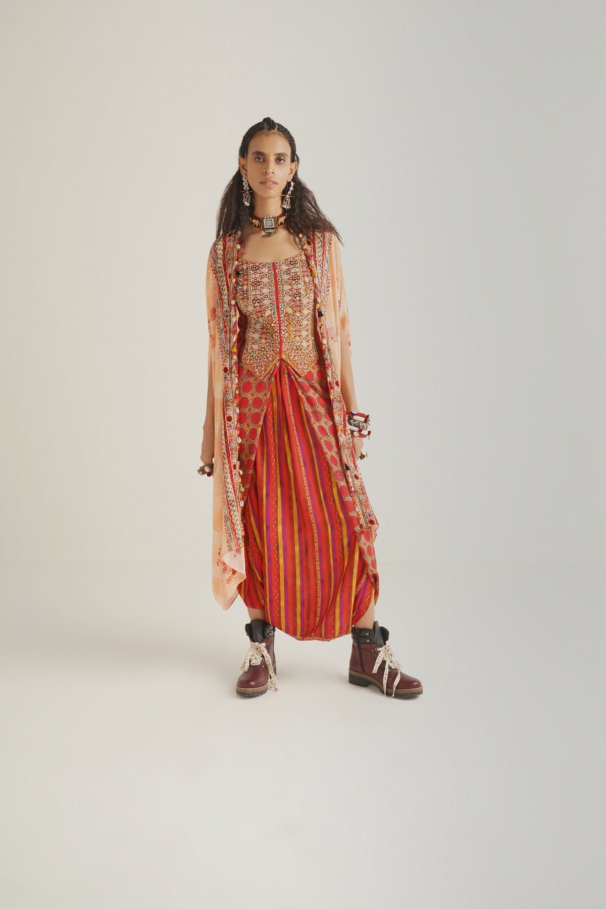 Ritu kaftan jacket set