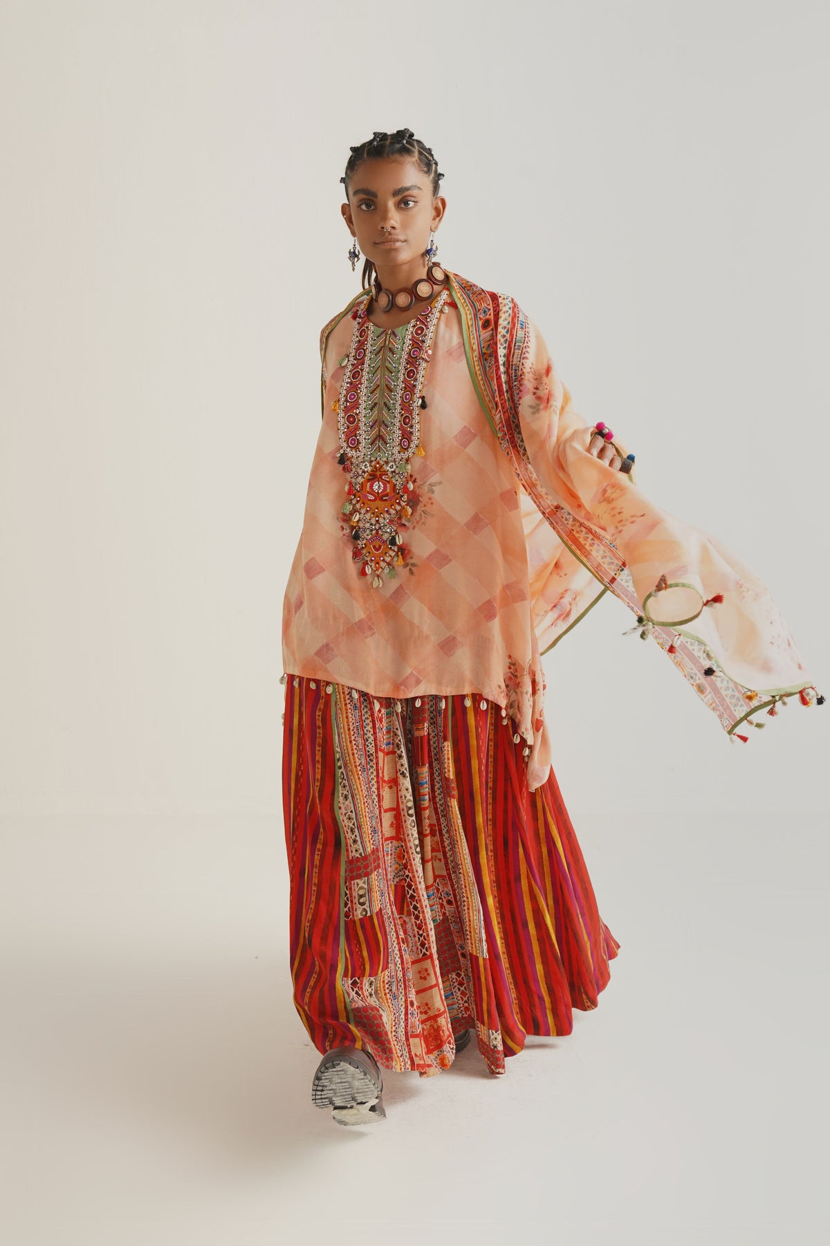 Mitra short kurta set