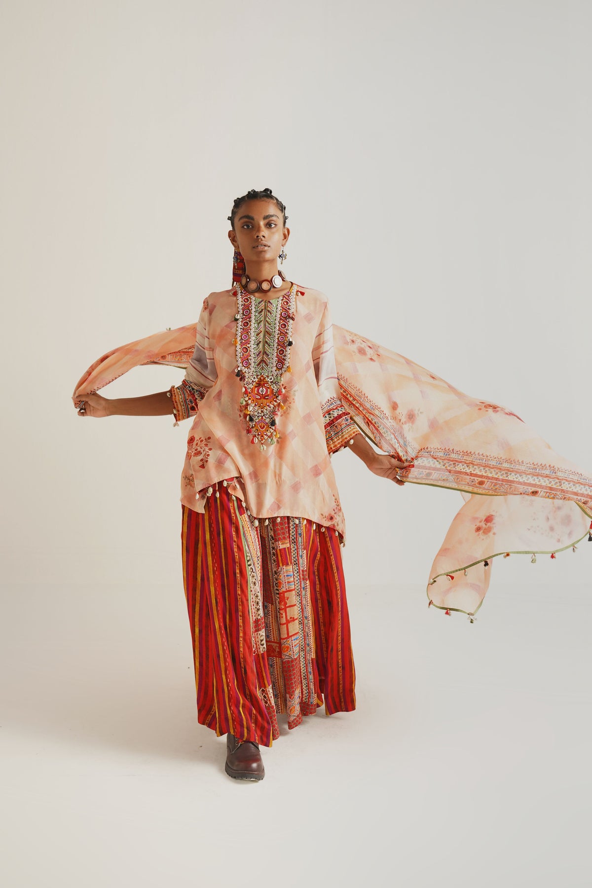 Mitra short kurta set