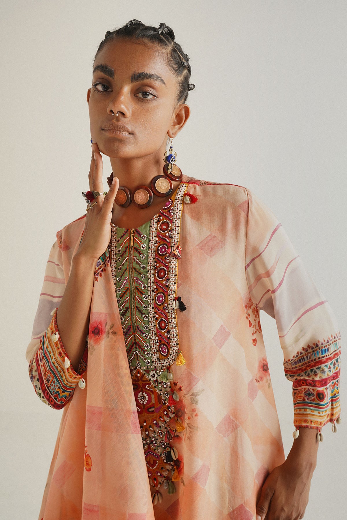 Mitra short kurta set