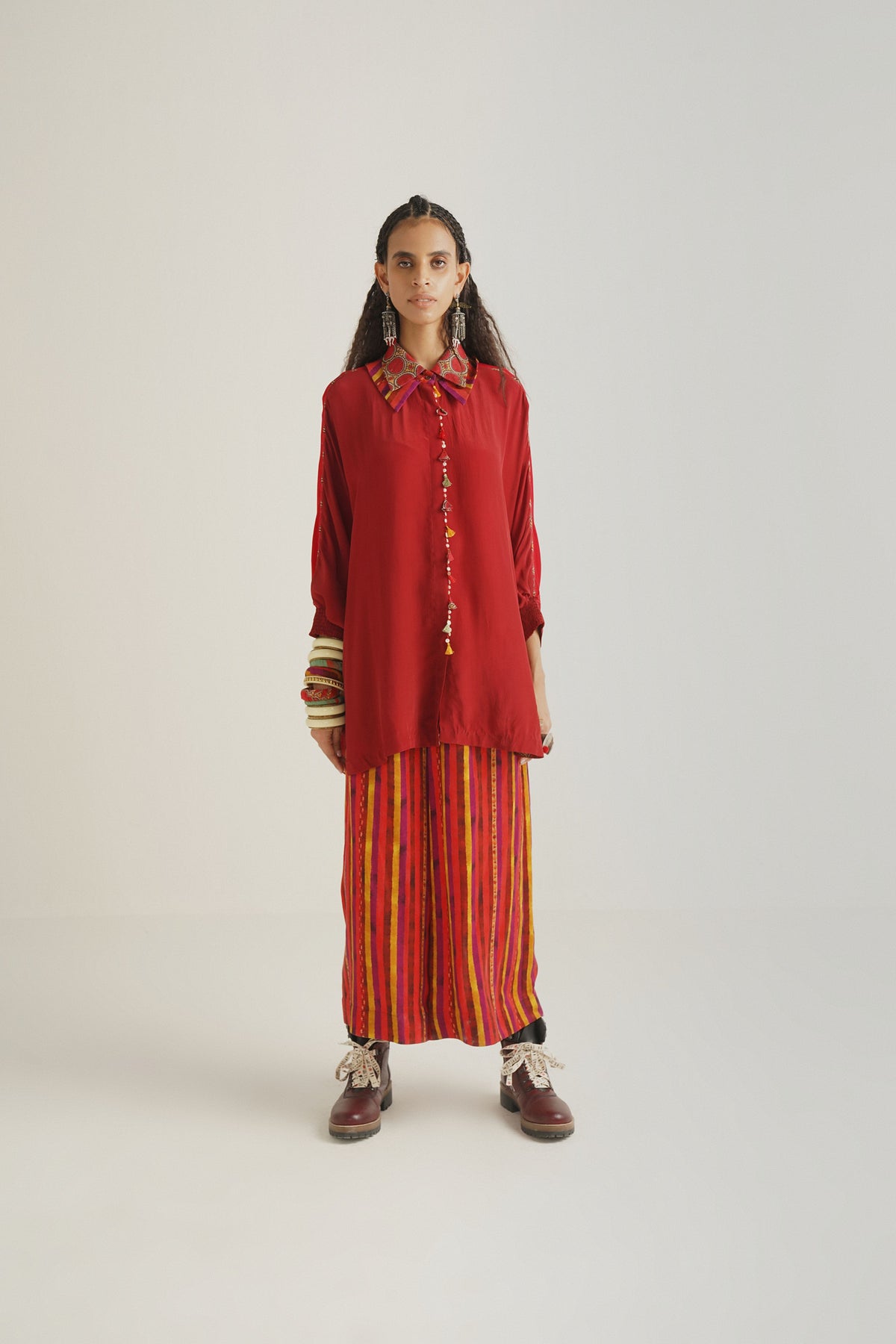 Mandala shirt with trouser