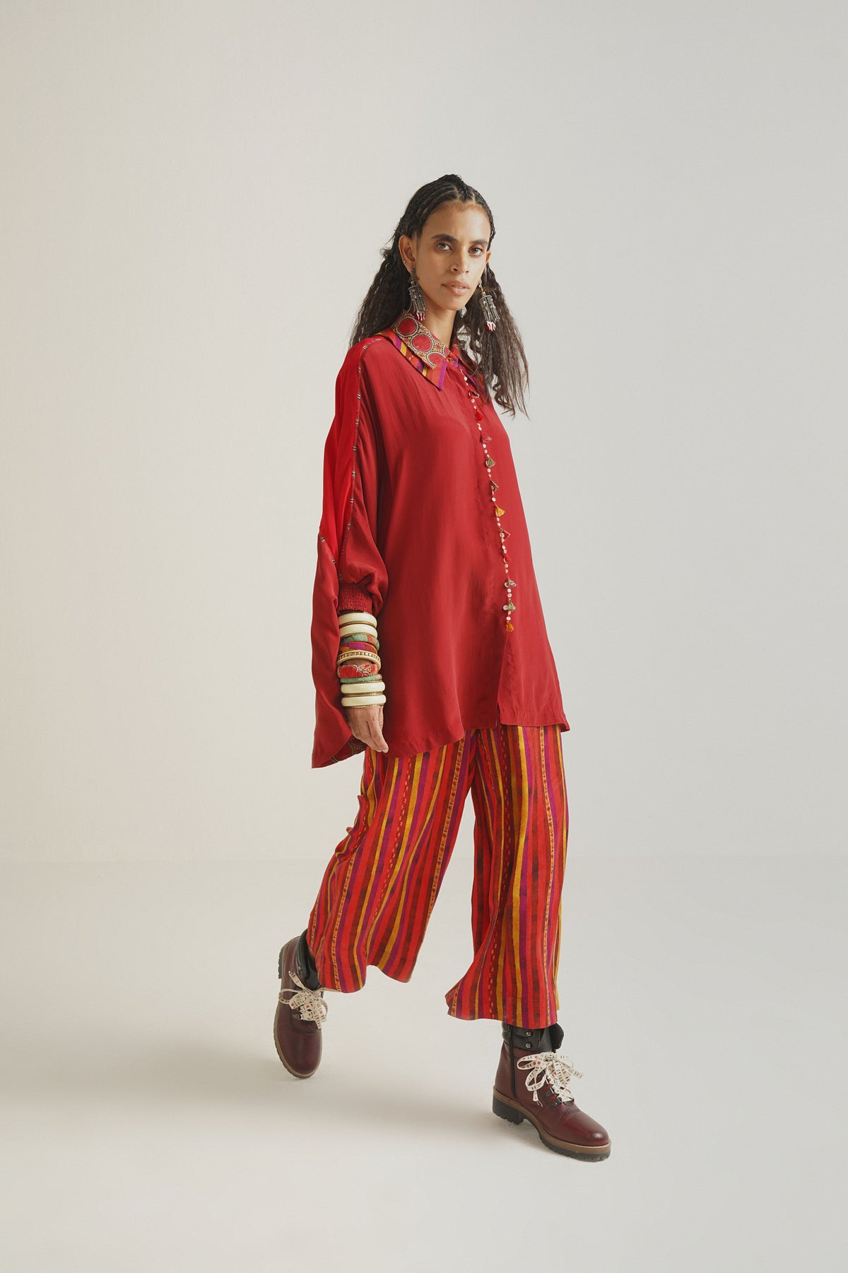 Mandala shirt with trouser