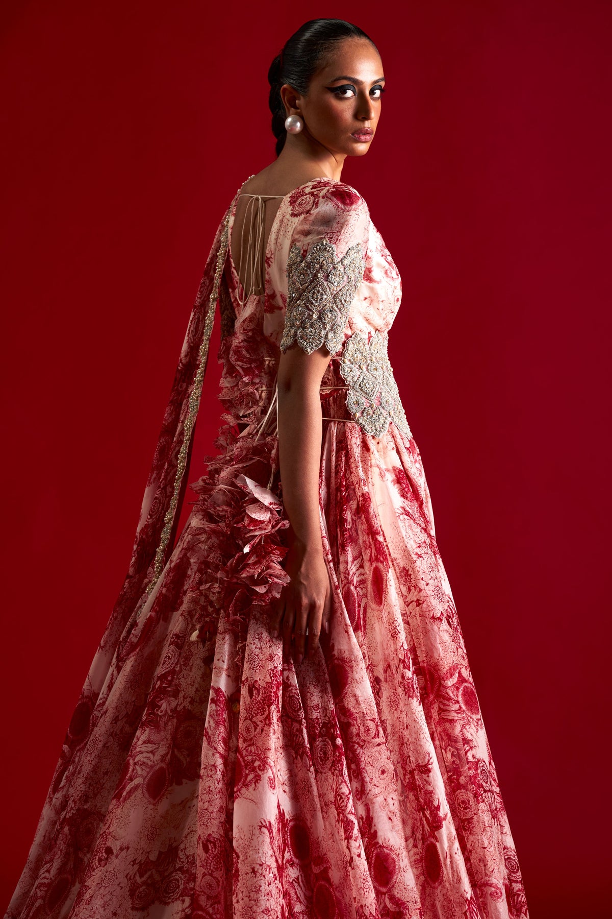 Blossom Belted Anarkali