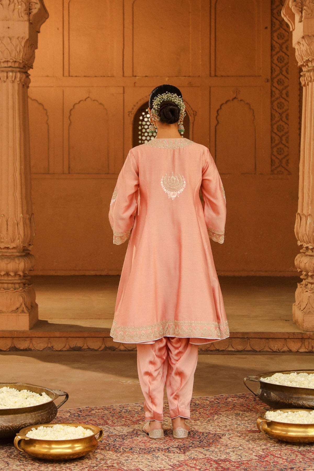 Off-Rose Fajr Kurta Set