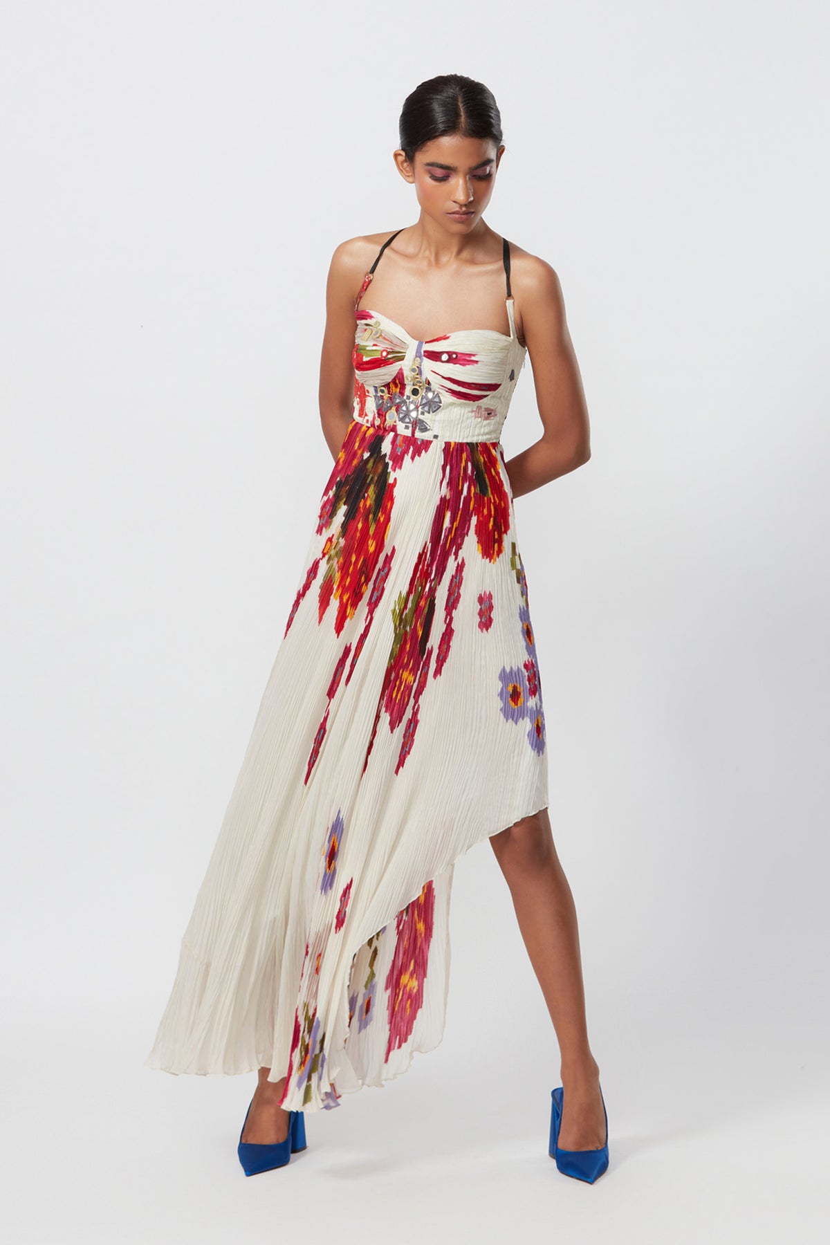 Chiffon Asymmetric Dress