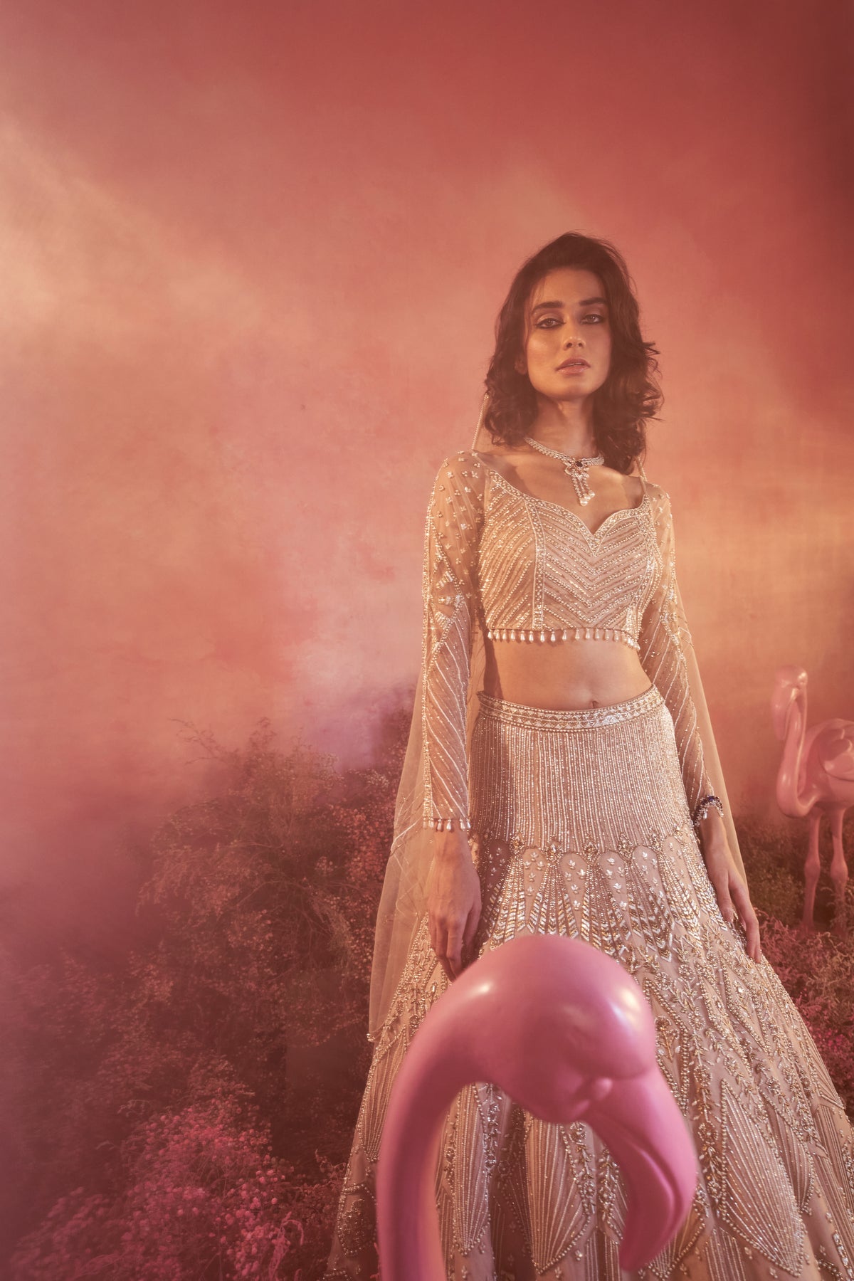 Sanjh Lehenga Set