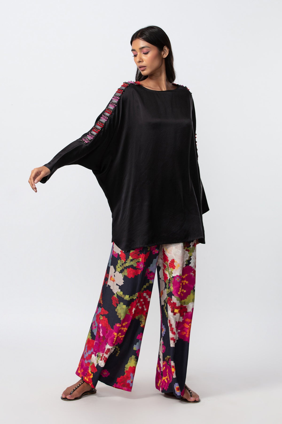 Embroidery Detailing Co-ord Set