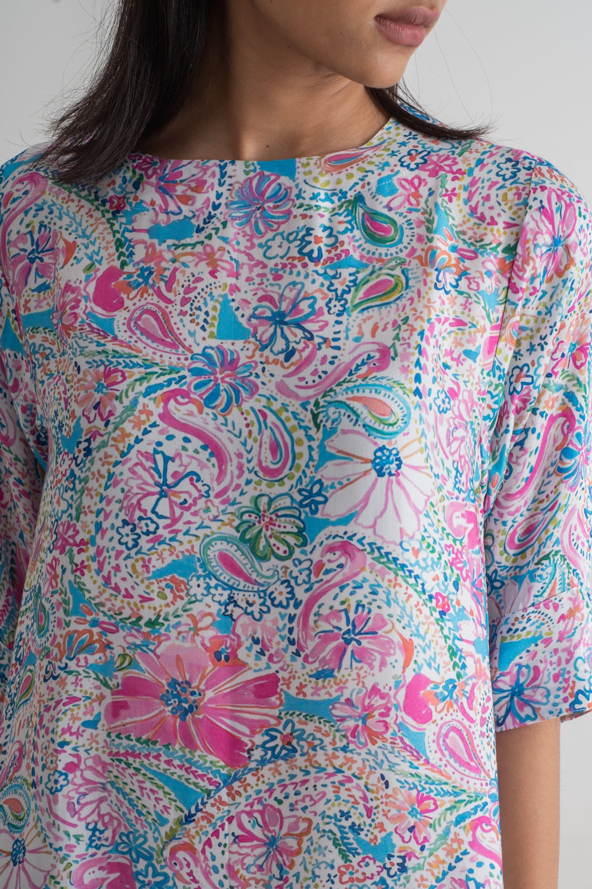 Multicolour Kurta Set