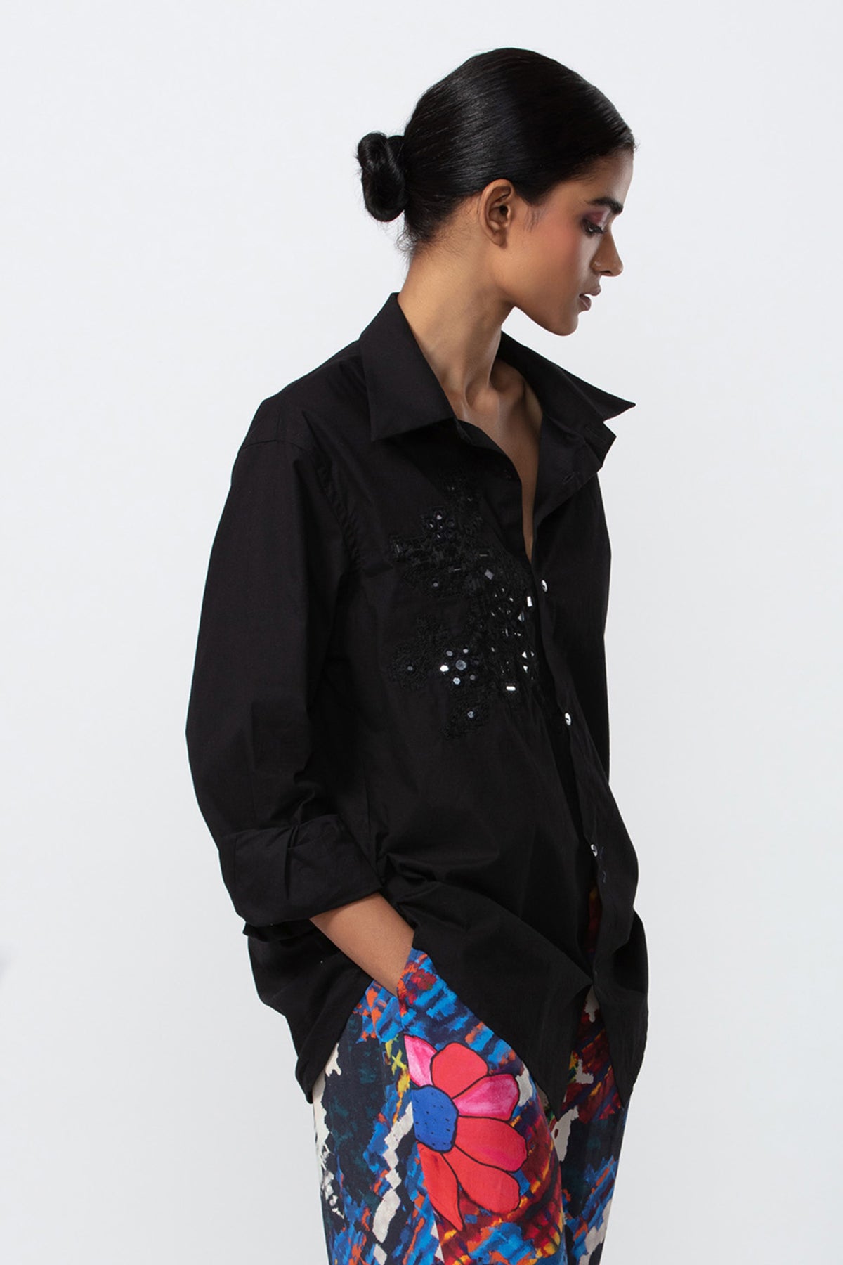 Collared Shirt Set