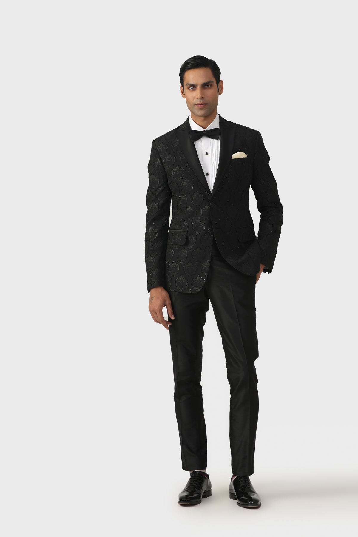 Luxe Black Tuxedo Jacket