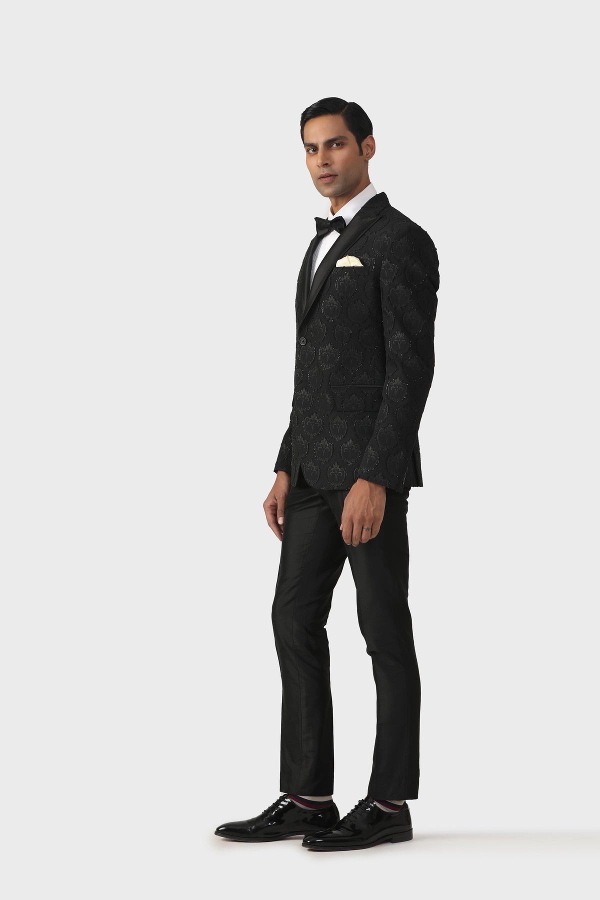 Luxe Black Tuxedo Jacket