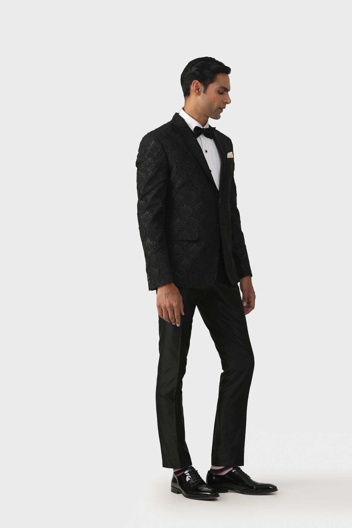 Luxe Black Tuxedo Jacket