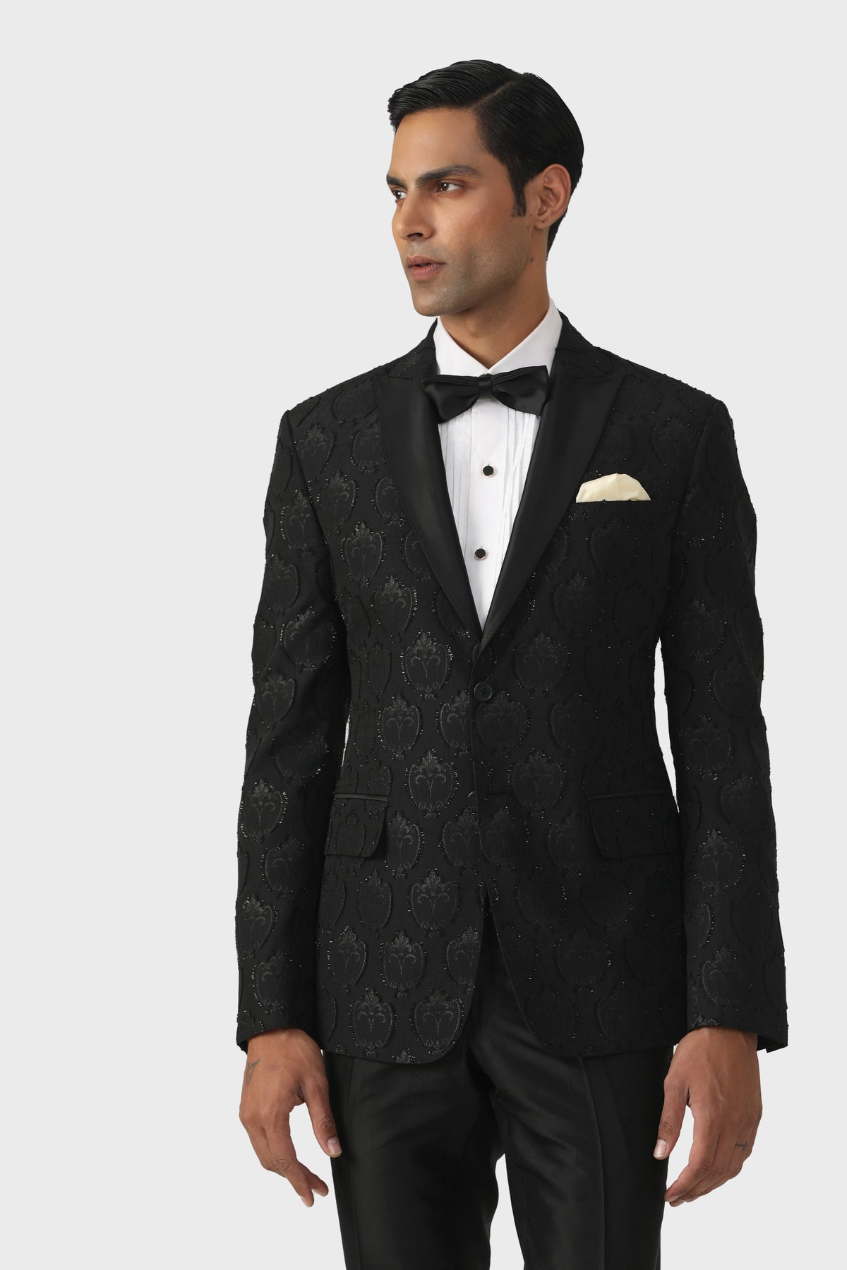Luxe Black Tuxedo Jacket