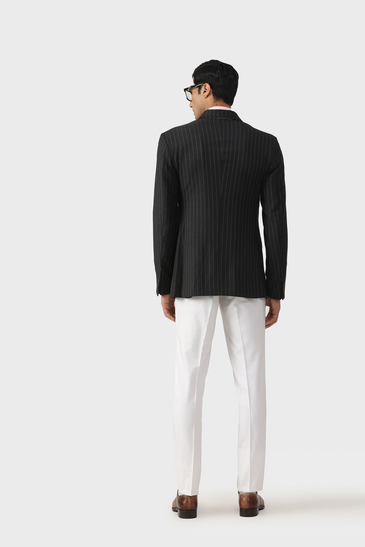 Elite Traveller&#39;s Pinstripe Jacket