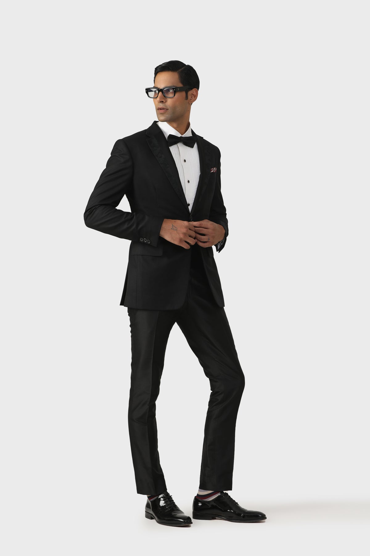 Black Elegance Gala Tuxedo Jacket