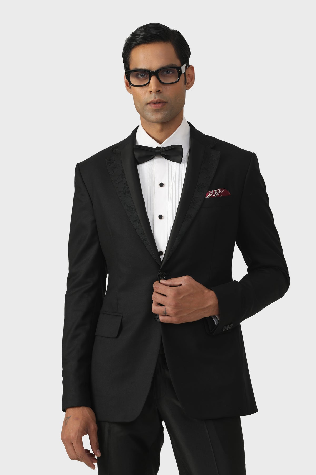 Black Elegance Gala Tuxedo Jacket