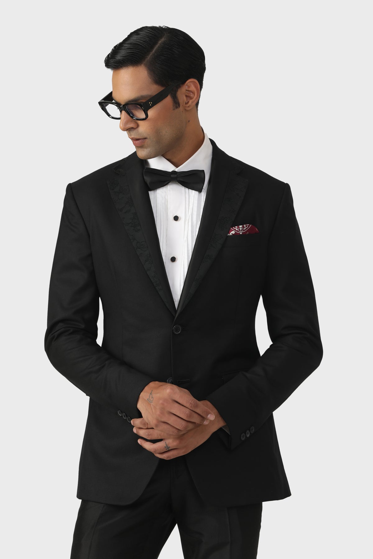 Black Elegance Gala Tuxedo Jacket