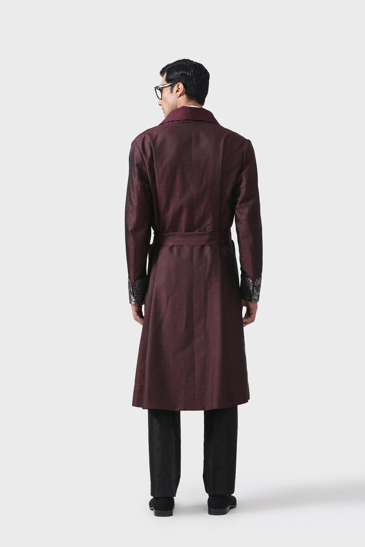 Wine Maroon Robe