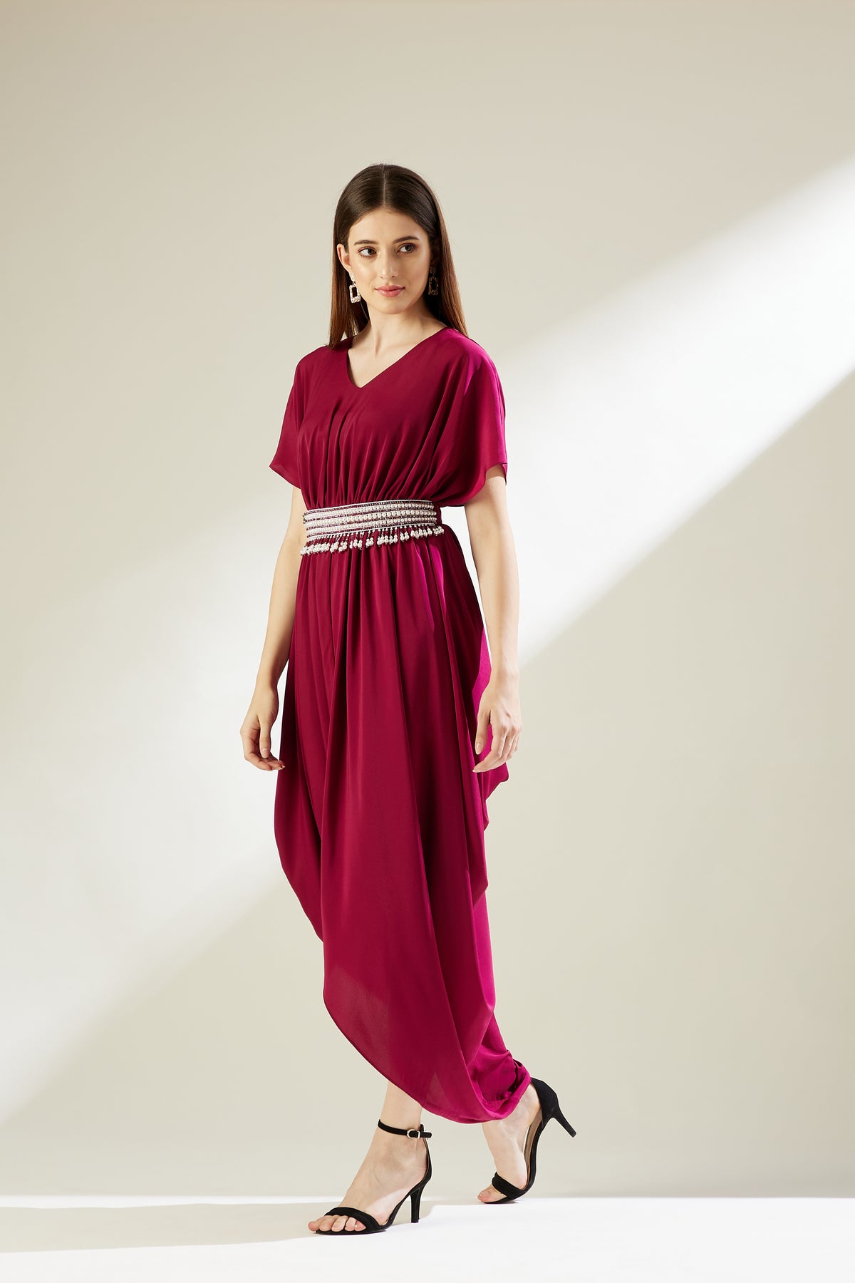Sofie Ruby Cowl Dress