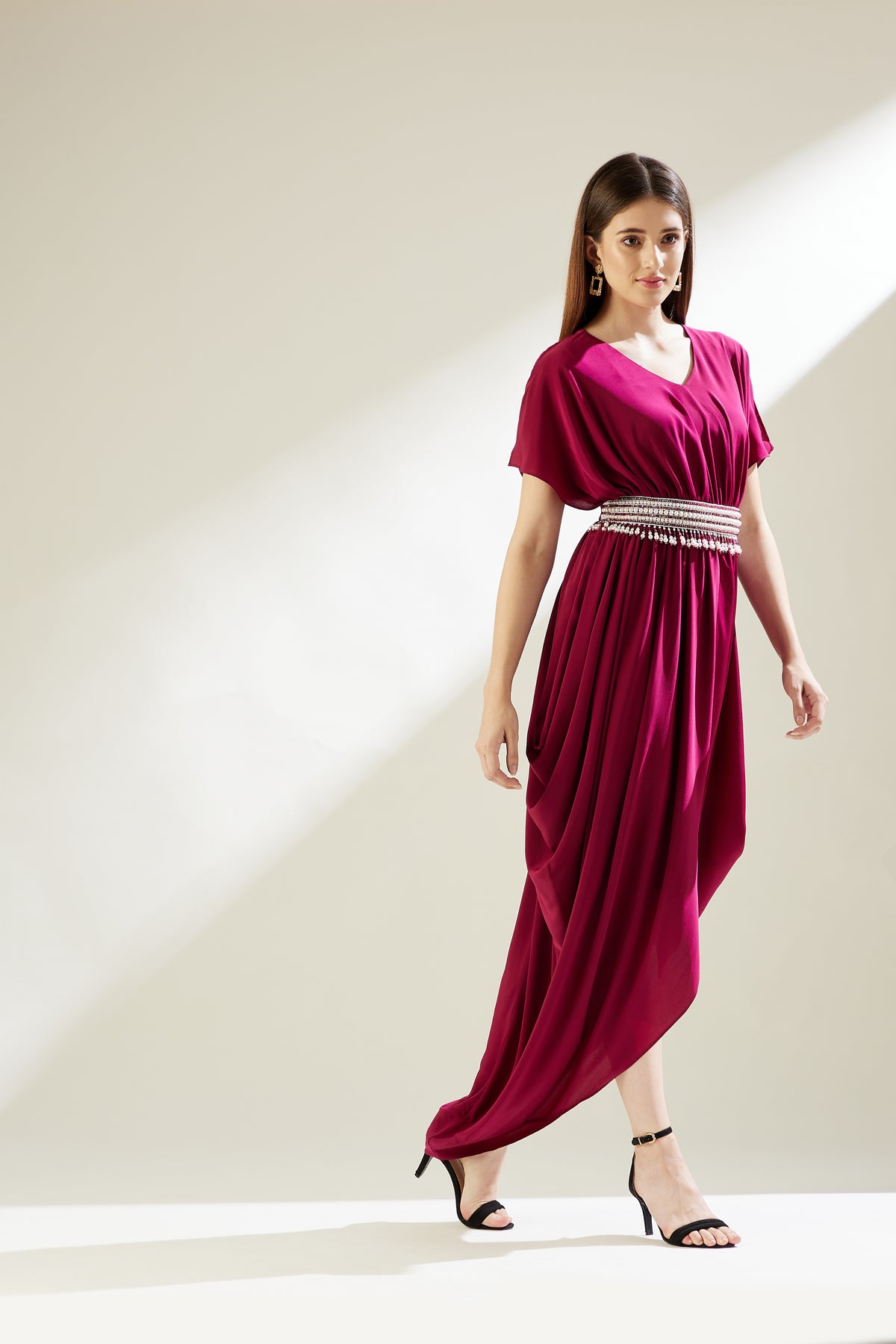 Sofie Ruby Cowl Dress