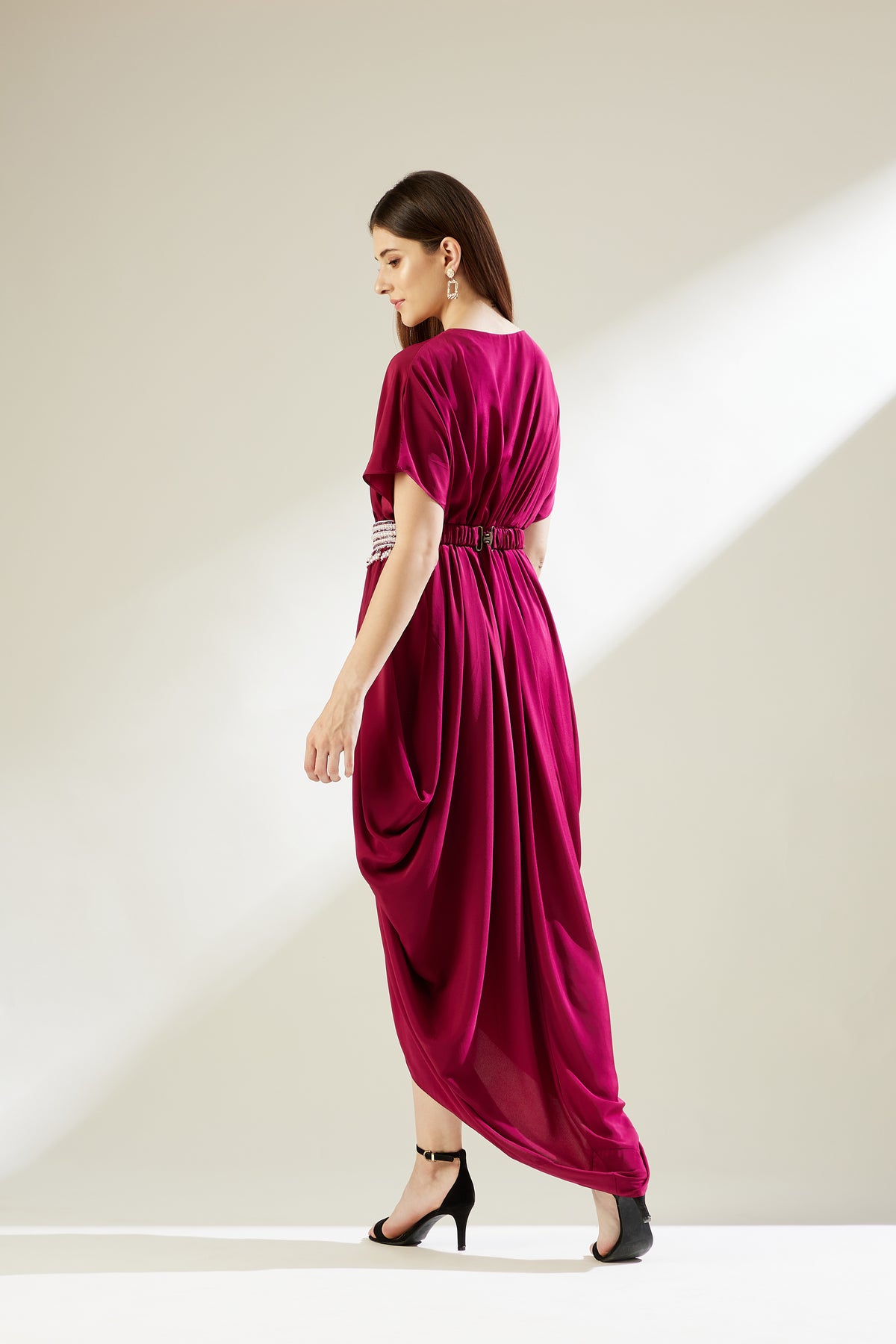 Sofie Ruby Cowl Dress
