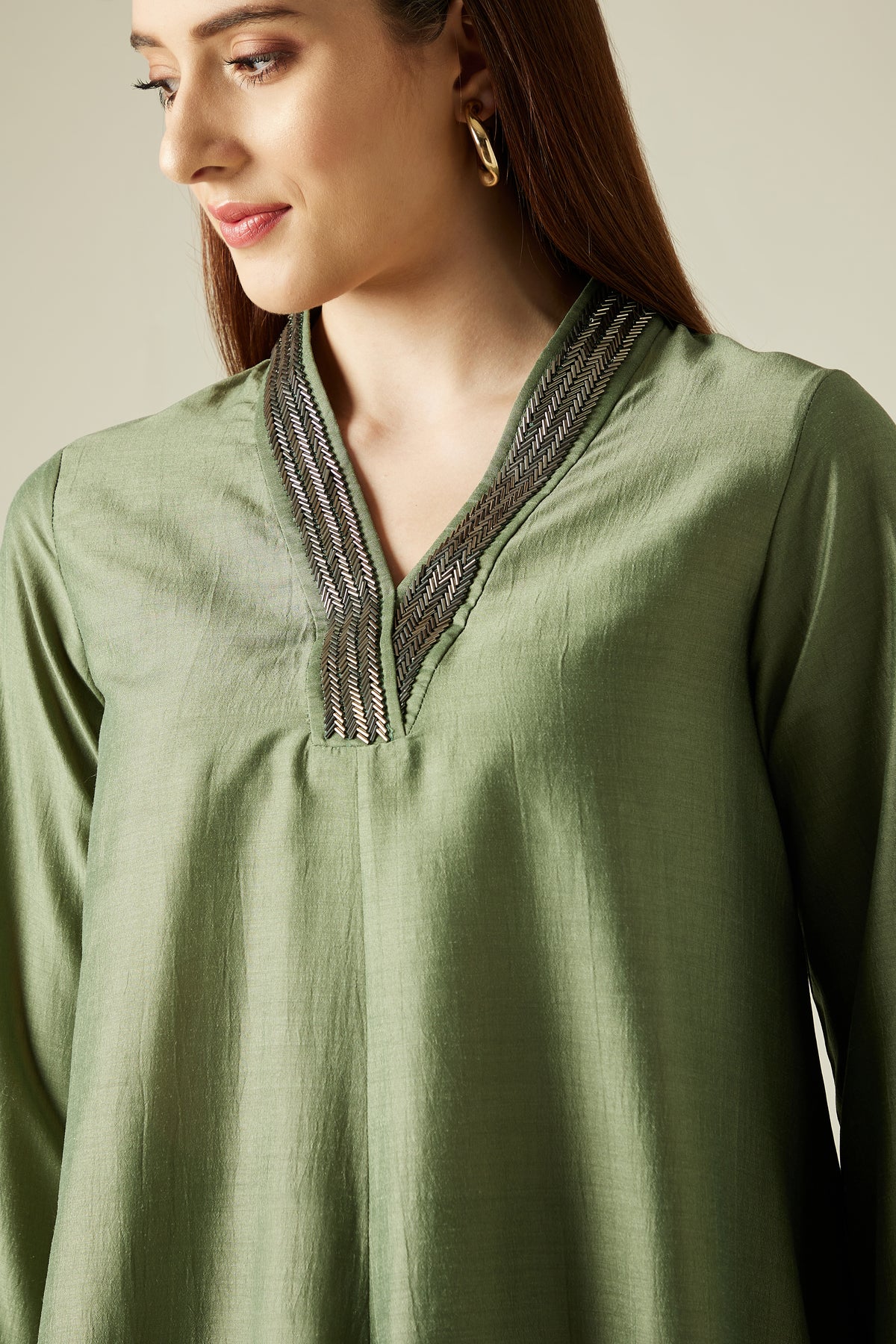Fern Green Tunic Set