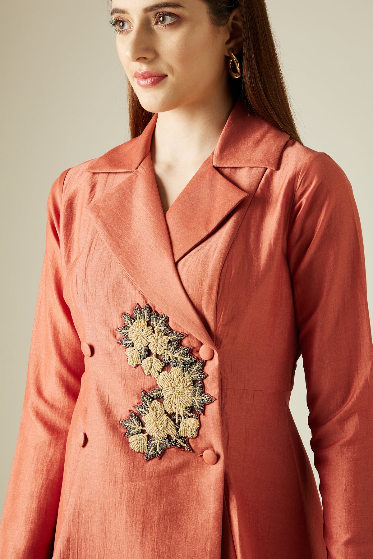 Orange Bloom Co-ord Set