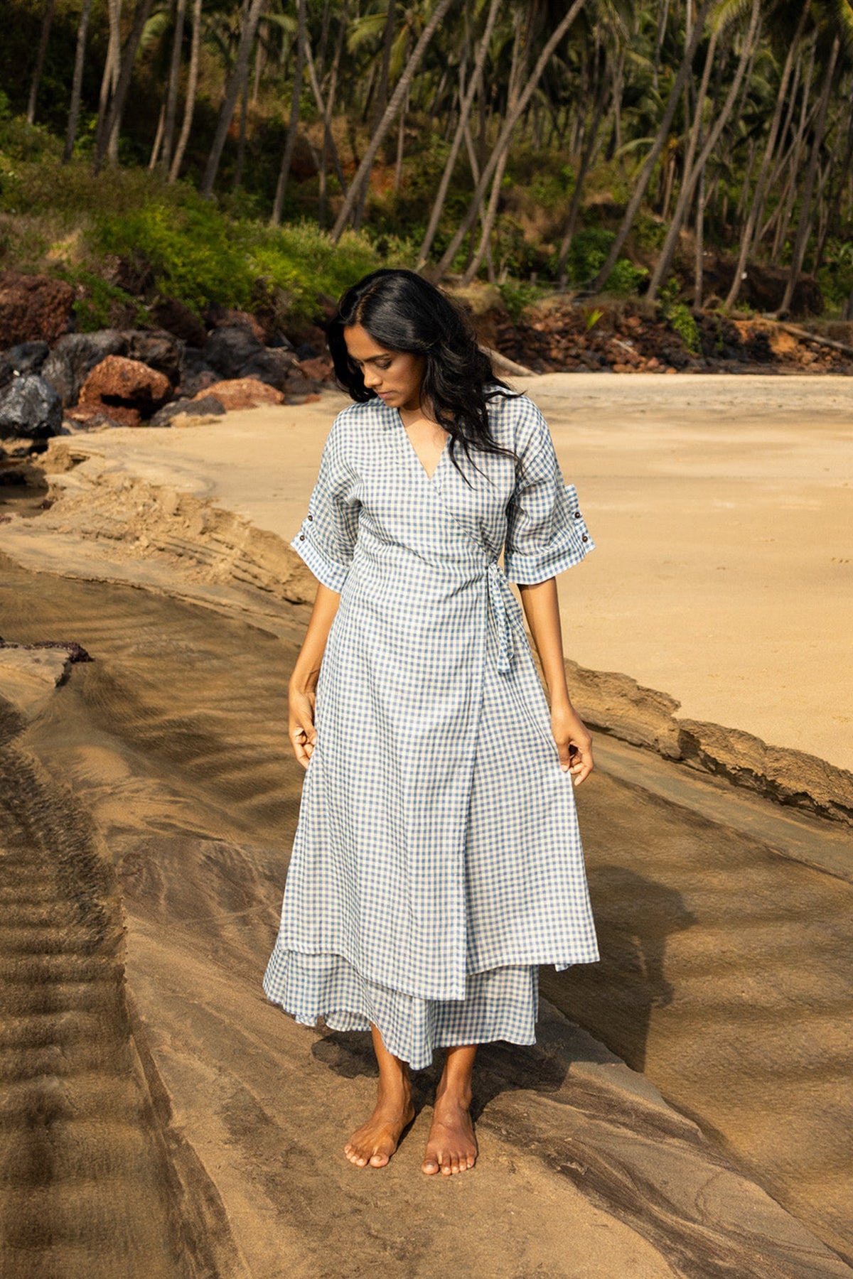 Walk barefoot co-ordinated set