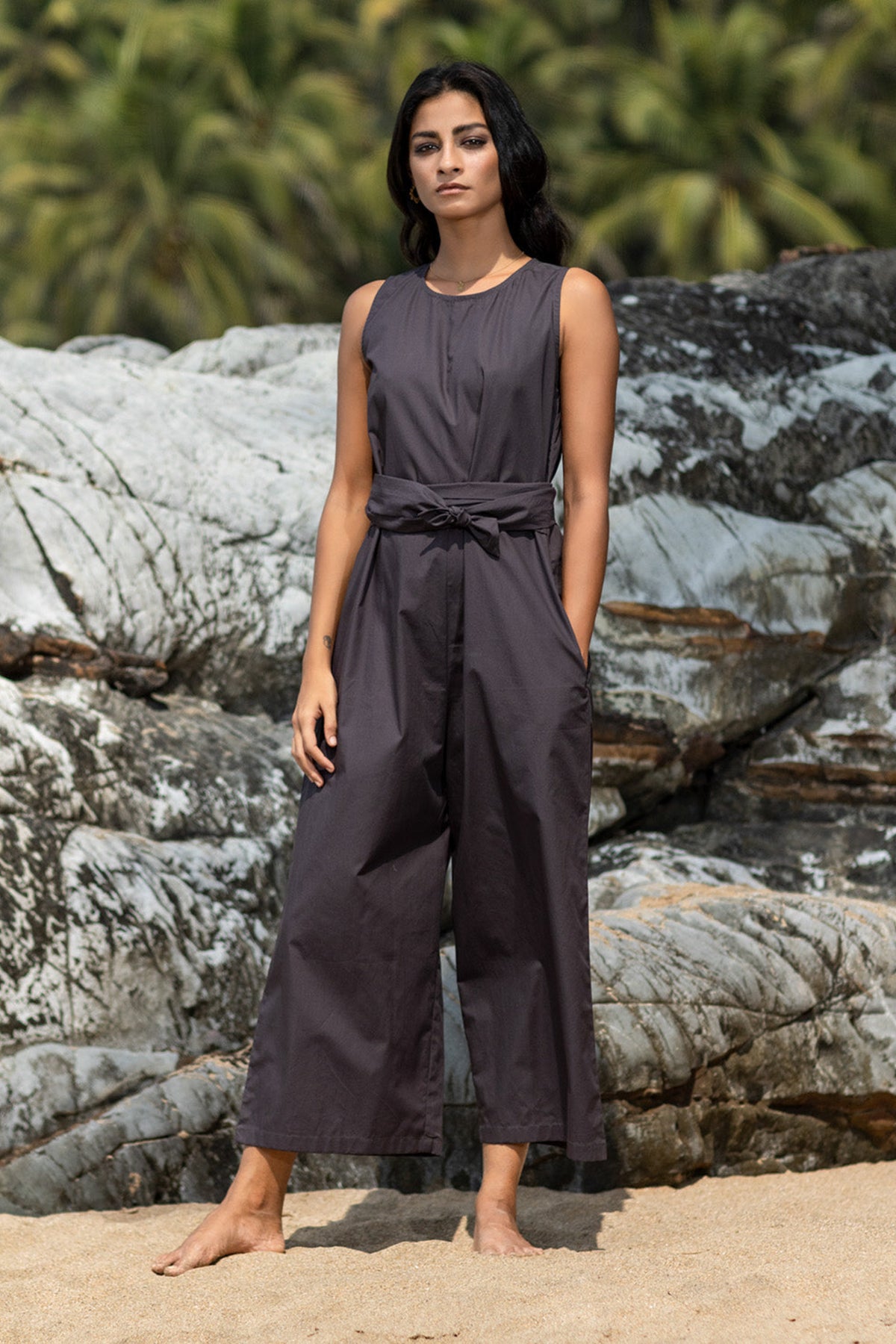 Chisel Charcoal Jumpsuit
