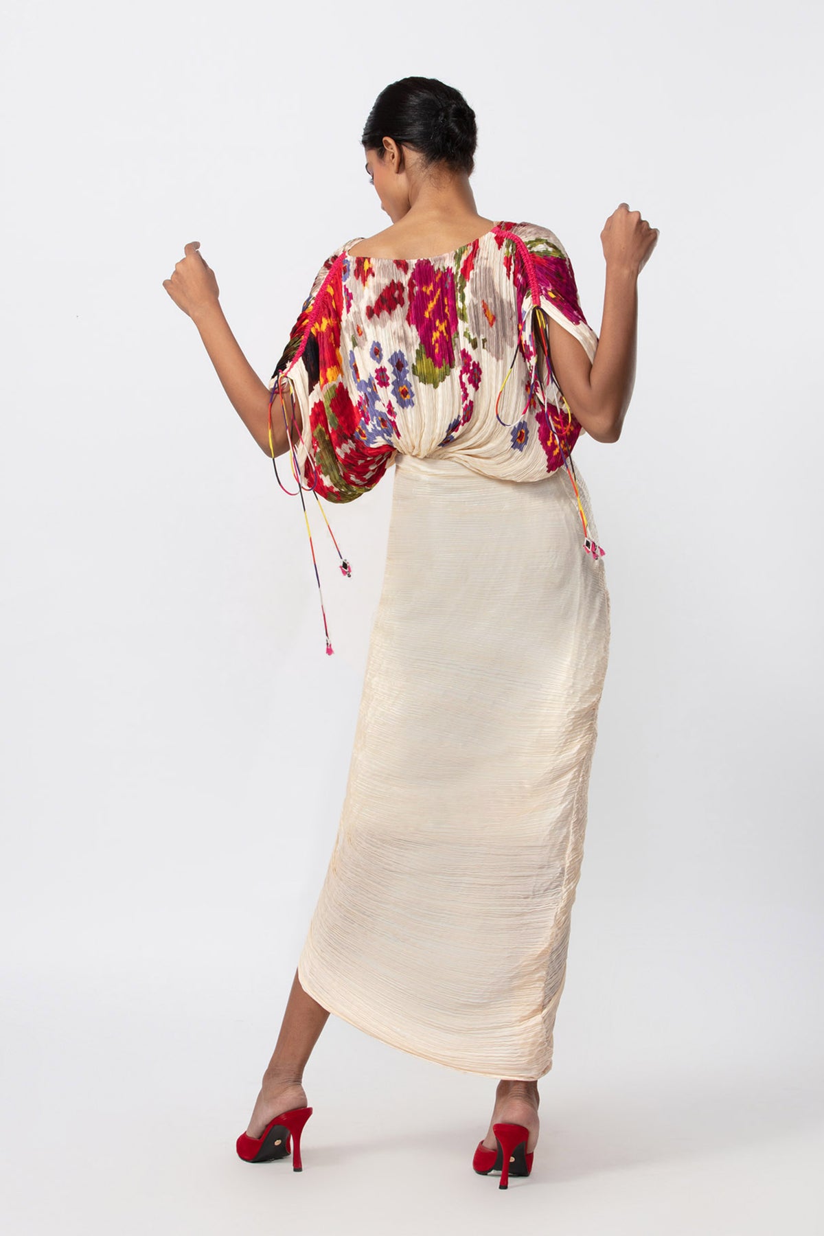 Ruffle Detailing Dress