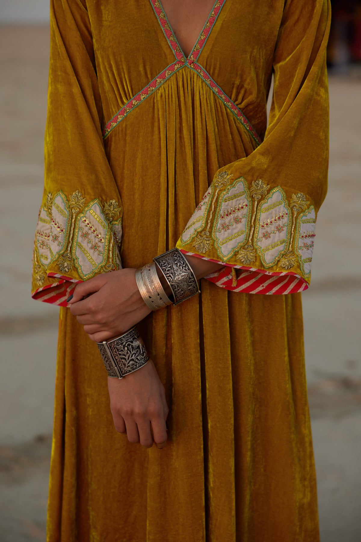 Mustard Yellow Kurta Set