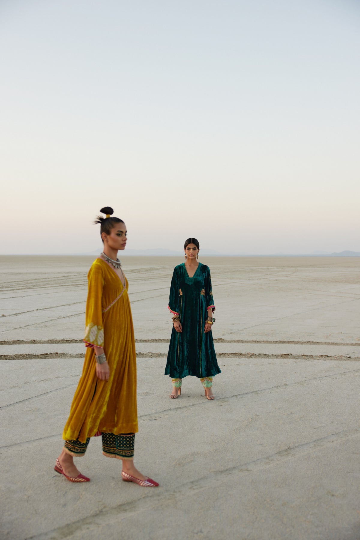 Mustard Yellow Kurta Set