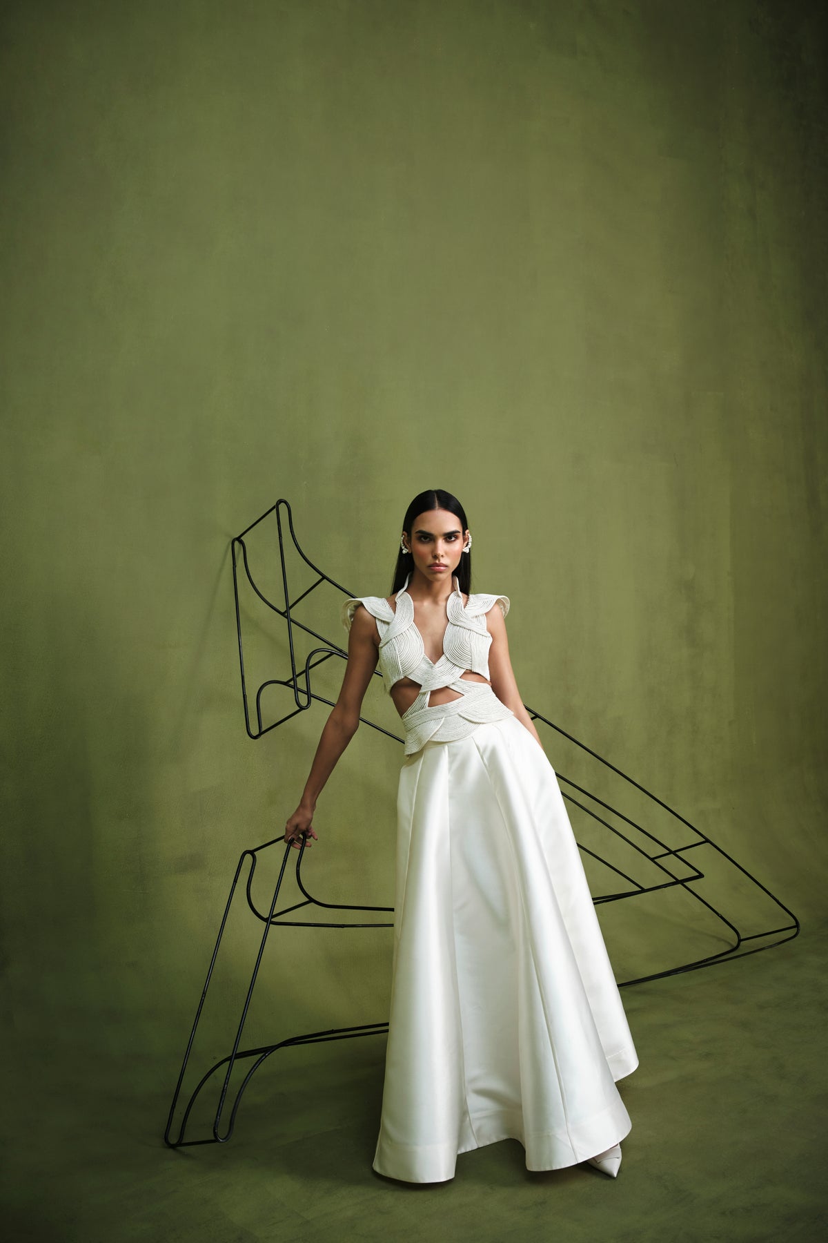 The Swirling Sea Accordion Harness And Skirt
