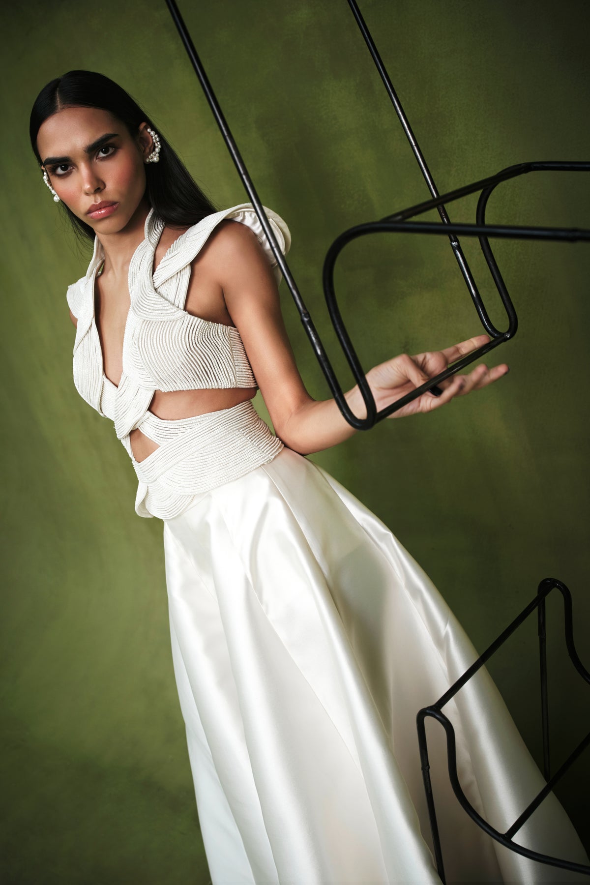 The Swirling Sea Accordion Harness And Skirt