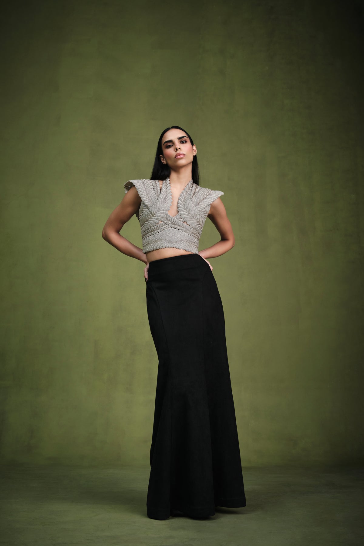 The Warrior Goddess Criss-cross Harness And Skirt