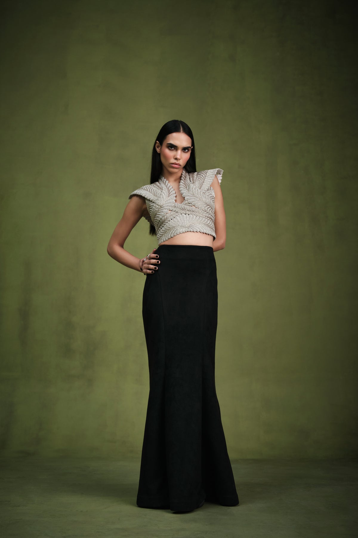 The Warrior Goddess Criss-cross Harness And Skirt