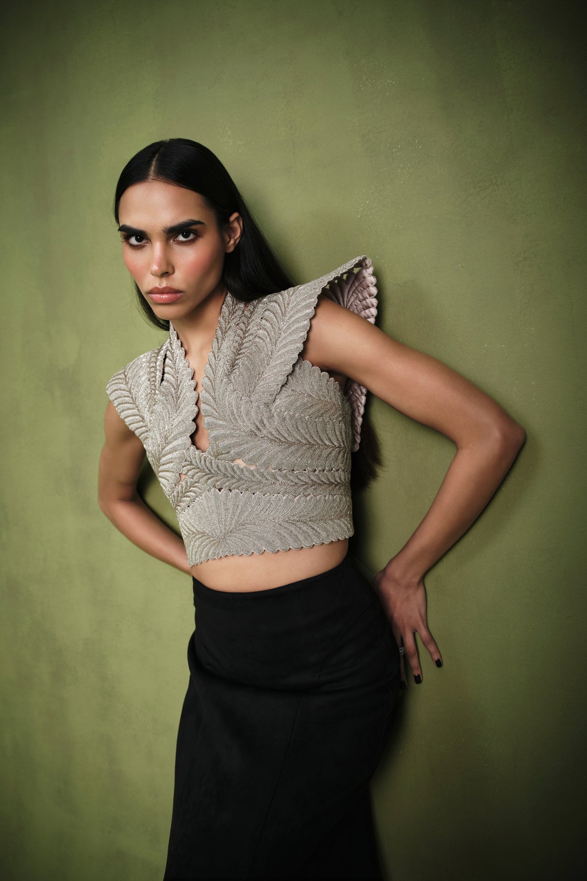 The Warrior Goddess Criss-cross Harness And Skirt
