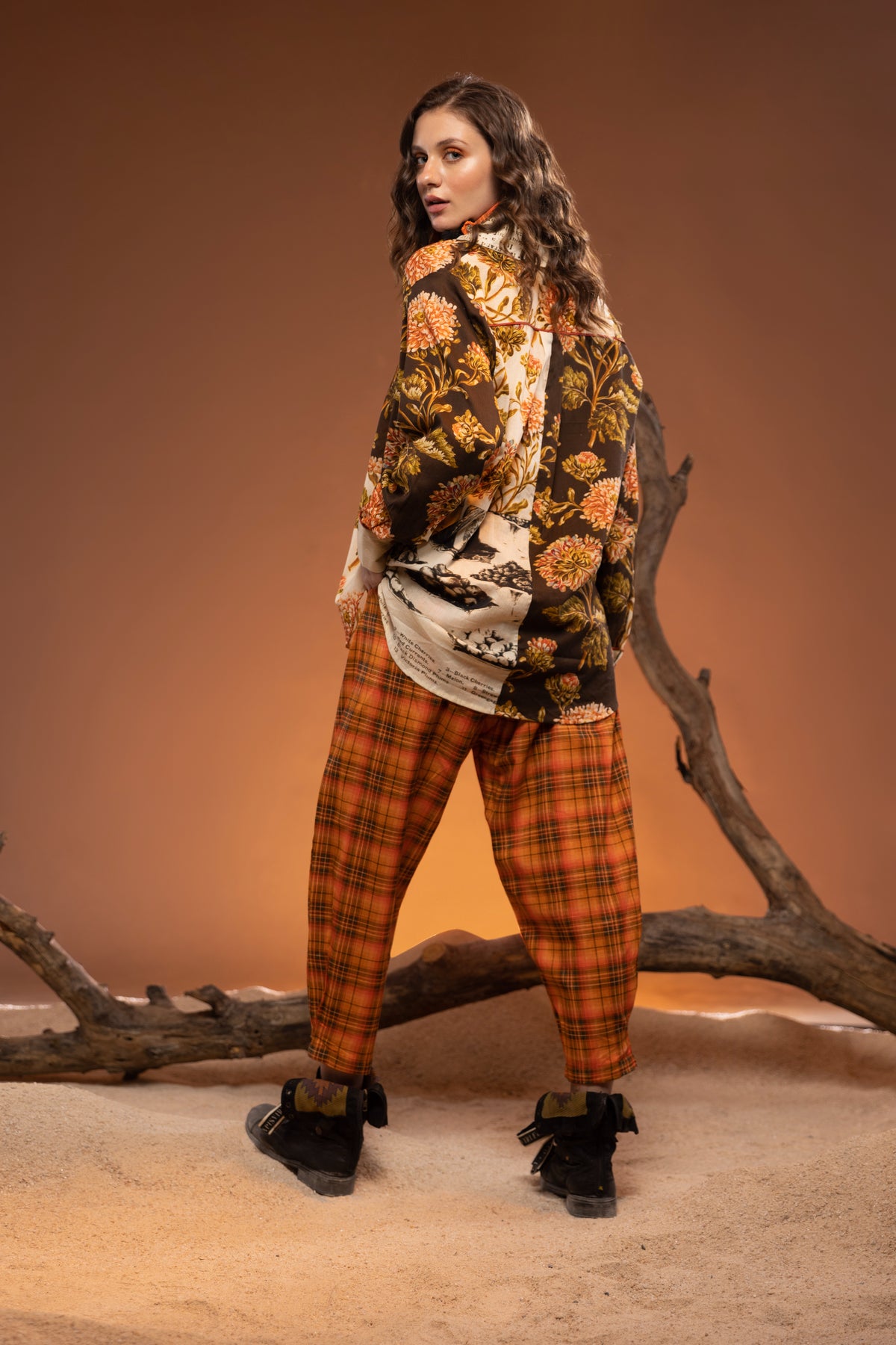 Odoko Multi Panel Printed Unisex Shirt